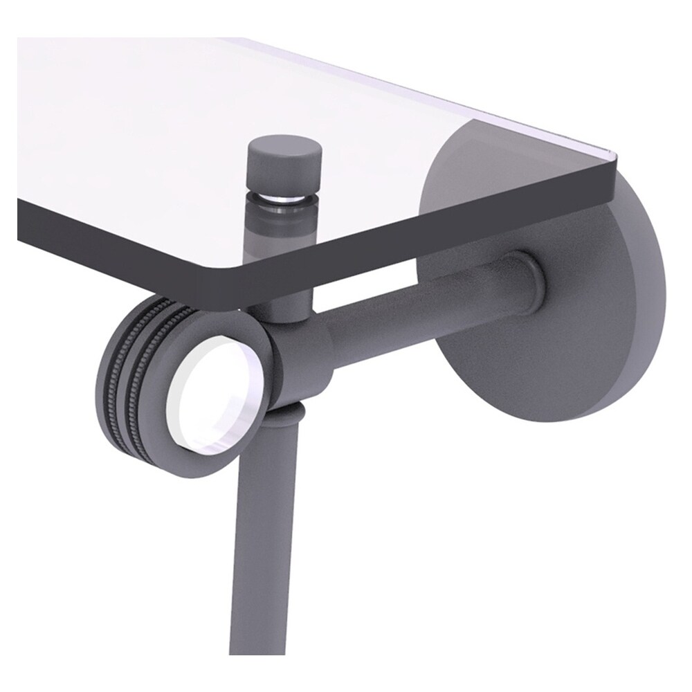 Allied Brass CV-2D-22-GYM Bathroom-Shelves - View #2