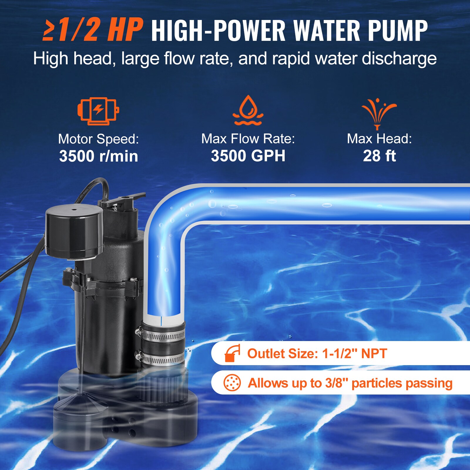 VEVOR BTTZSCPSB12HXSF52V1 pumps - View #8