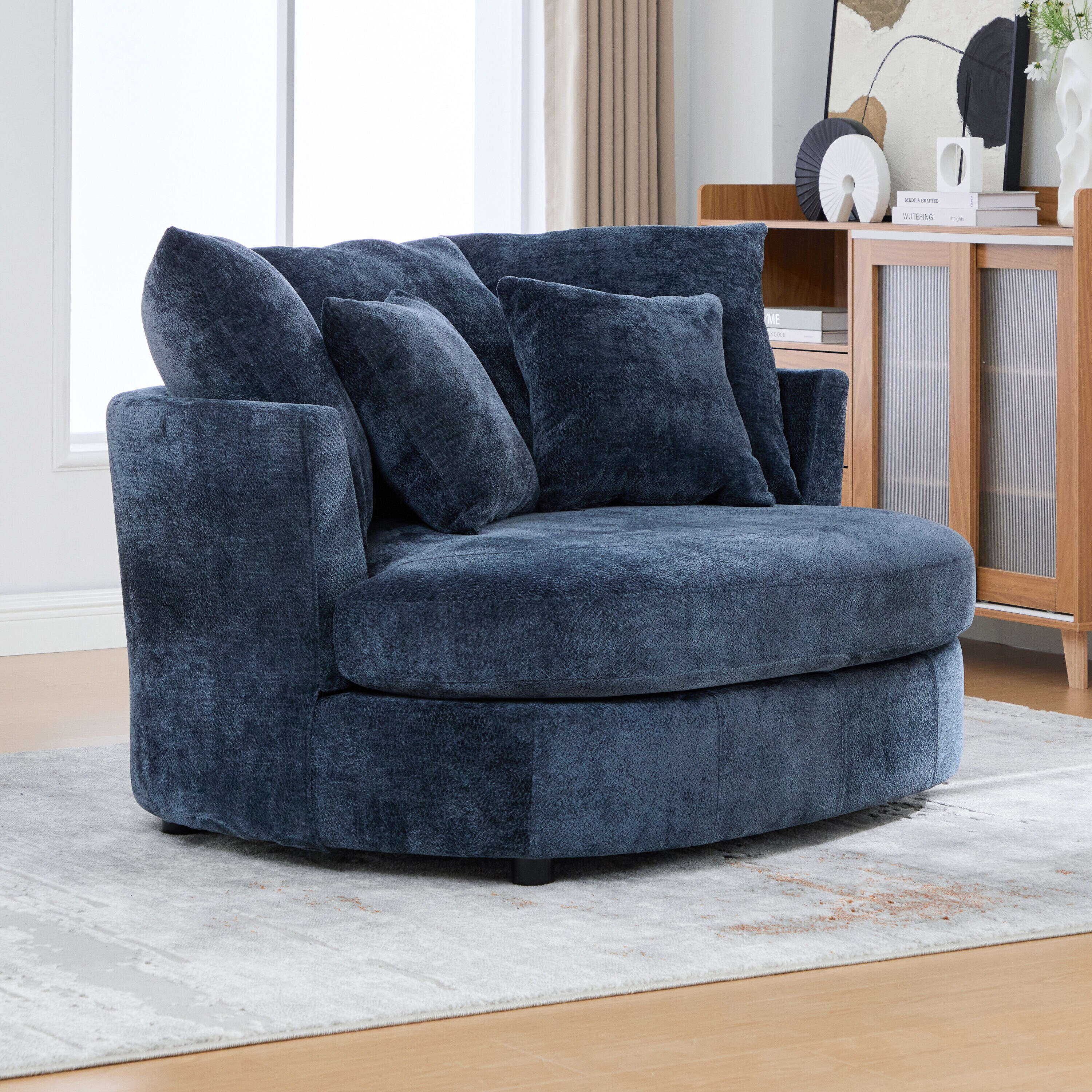 Aortzio HM-W1120-NAVY chairs - View #3