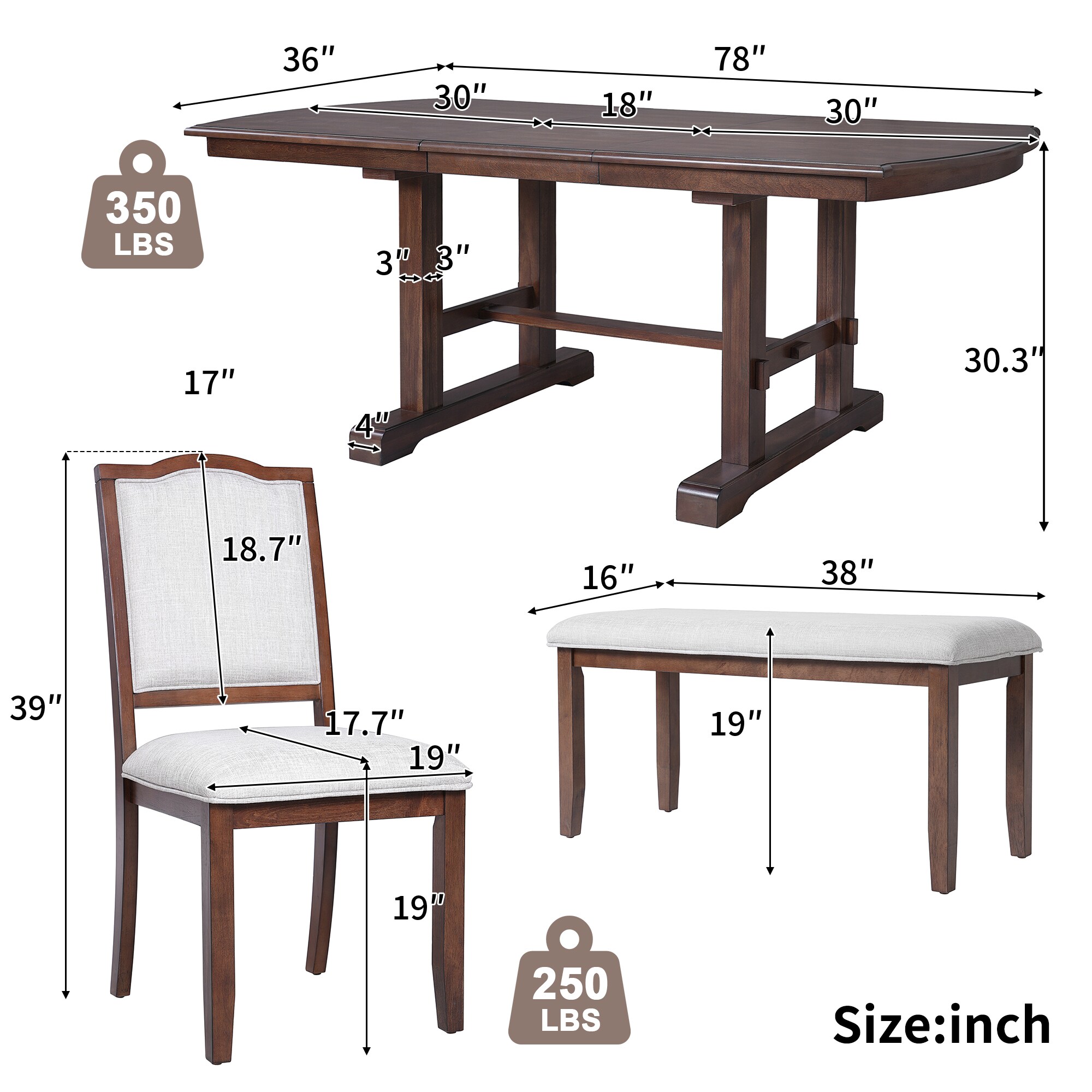 GDFStudio 335700 Dining-Sets - View #7