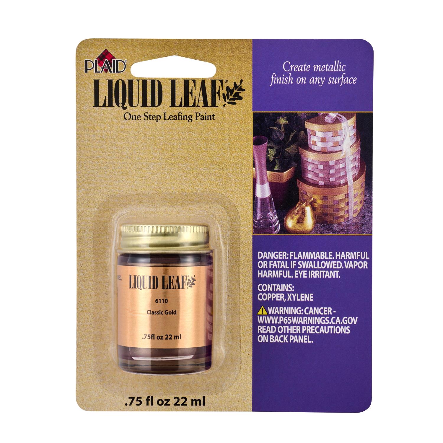 Plaid  Metallic Classic Gold Glaze 0.8 oz