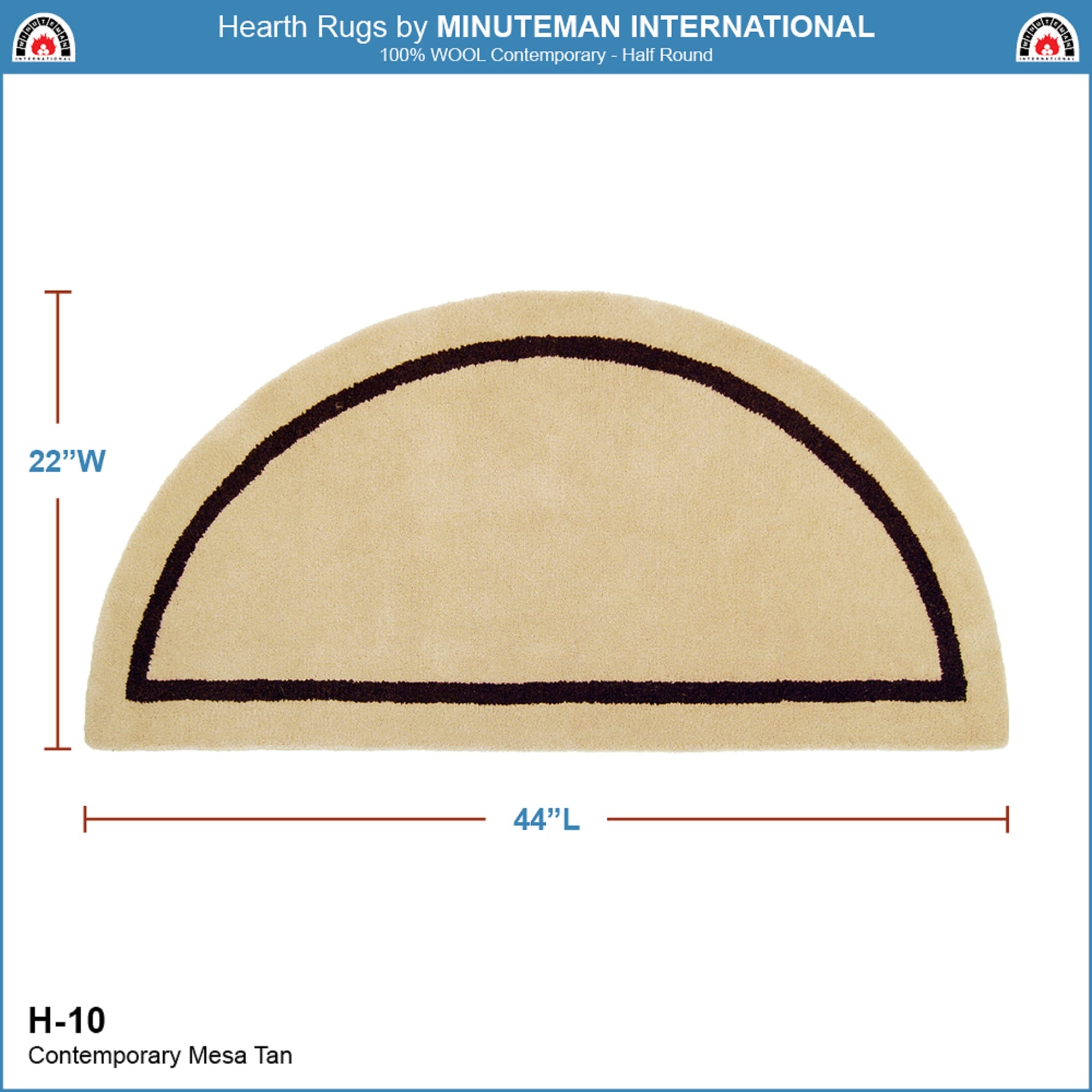 Minuteman International H-10 rugs - View #2
