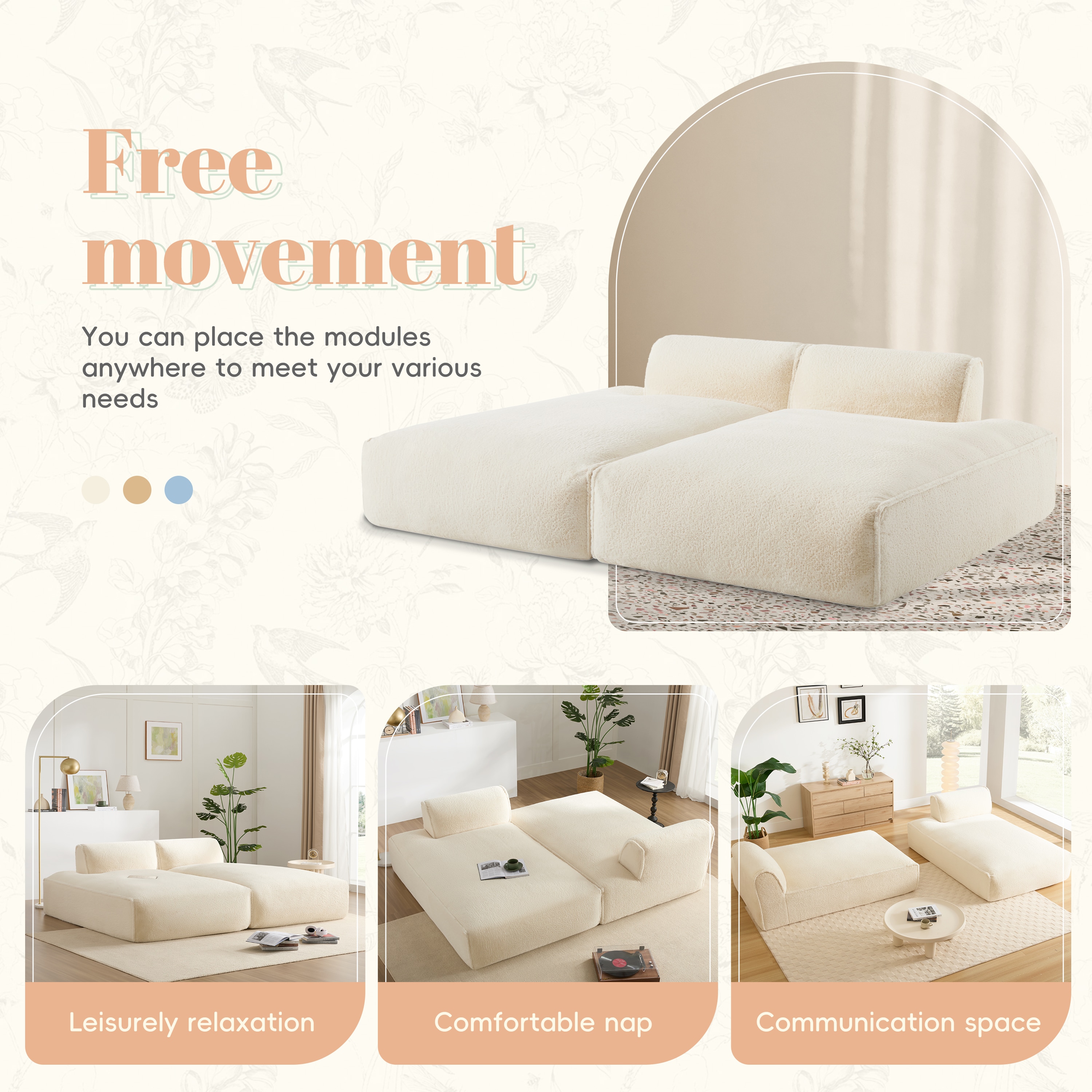 ModernLuxe N723S9701A Sofas-Loveseats - View #4