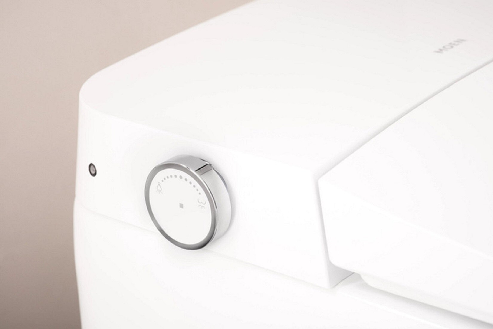 White Elongated One-Piece Smart Toilet with Remote