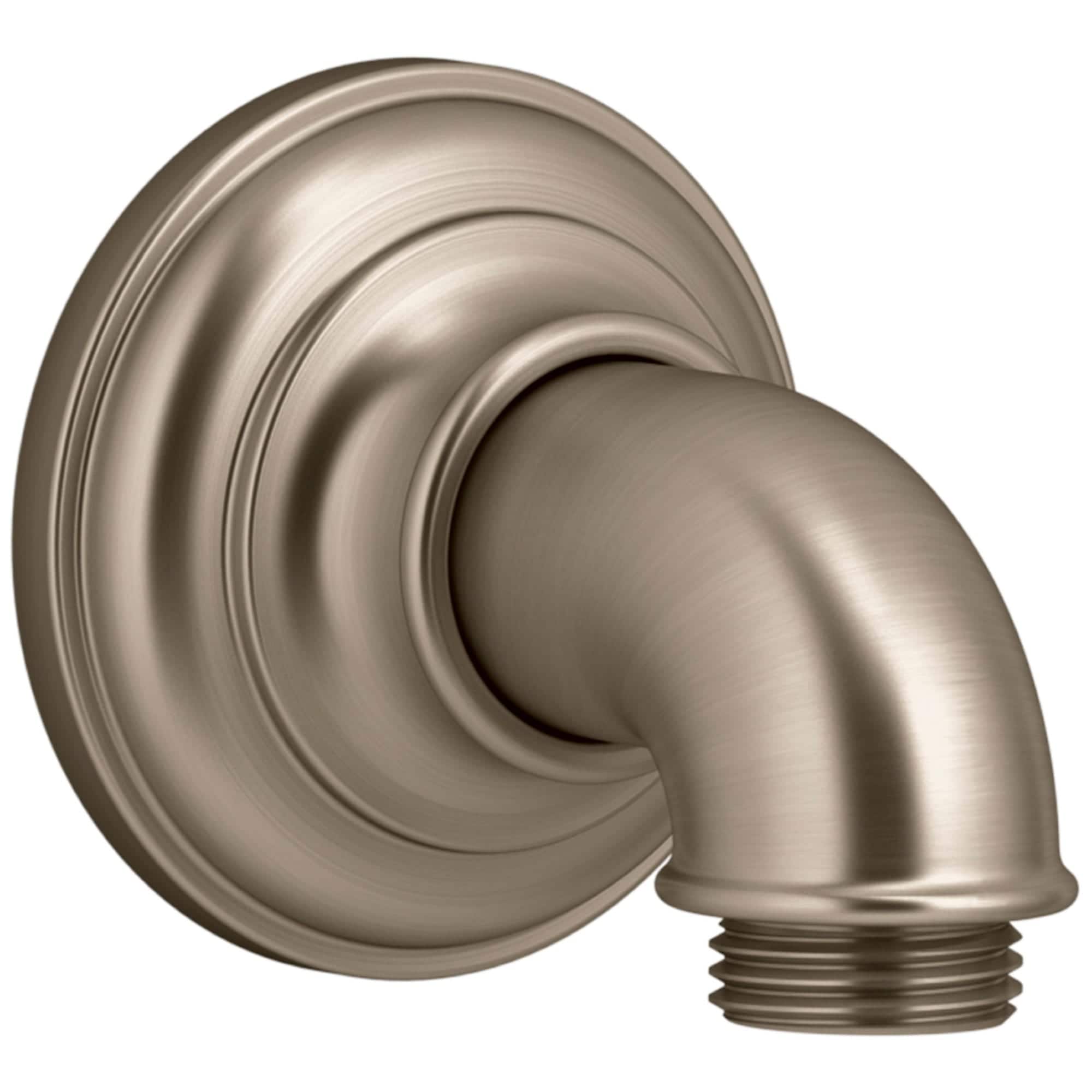 KOHLER 72796-BV Artifacts Vibrant Brushed Bronze 2.688-in Universal Shower Faucet Elbow 0.5-in -ID