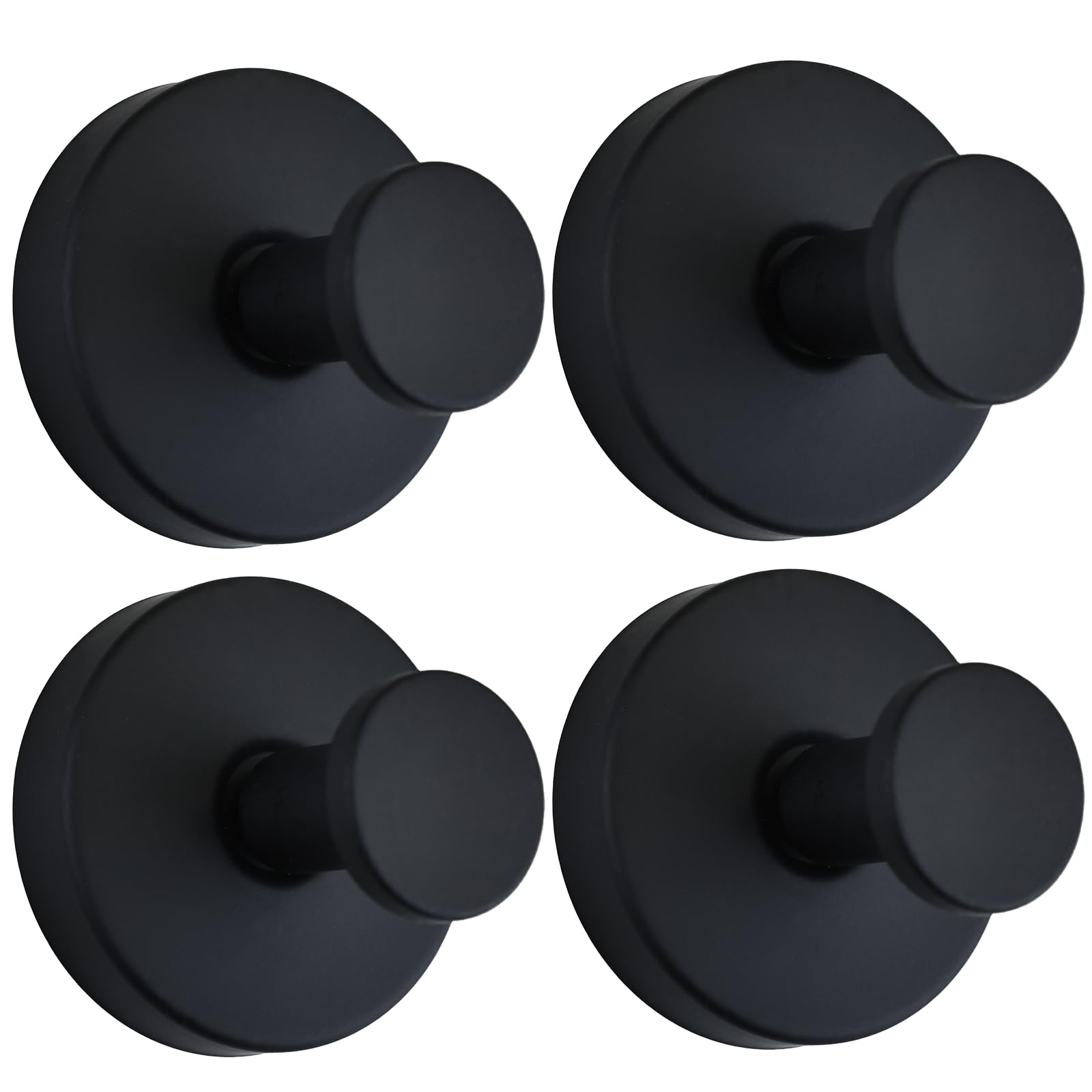 KIWDZFU  Suction Cup Hooks for Shower 4 Pack Heavy Duty Waterproof No Drill Towel Hangers Removable Stainless Steel for Bathroom Kitchen Glass