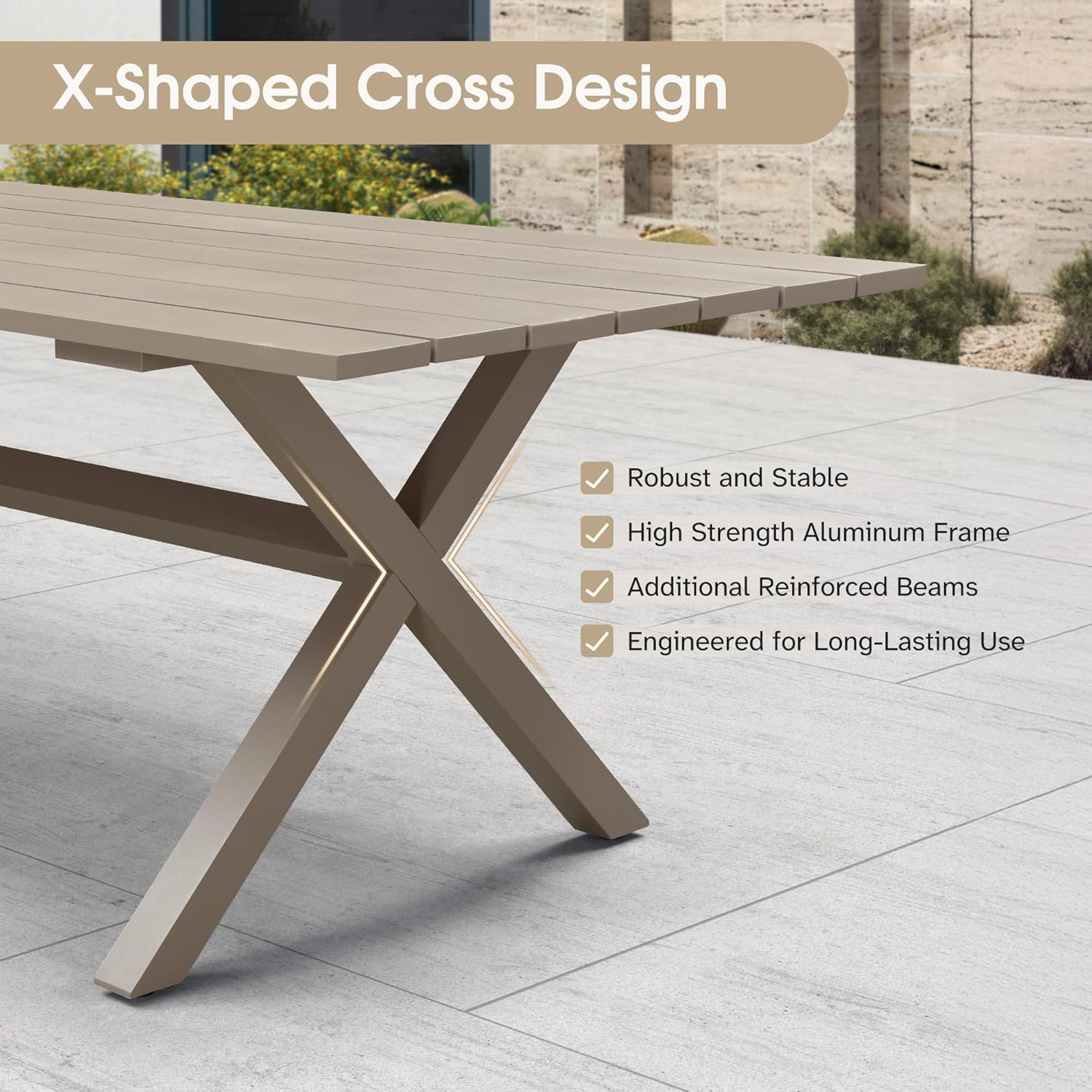 PURPLE LEAF LS06-DSCP09-AW-205 Patio-Dining-Sets - View #4