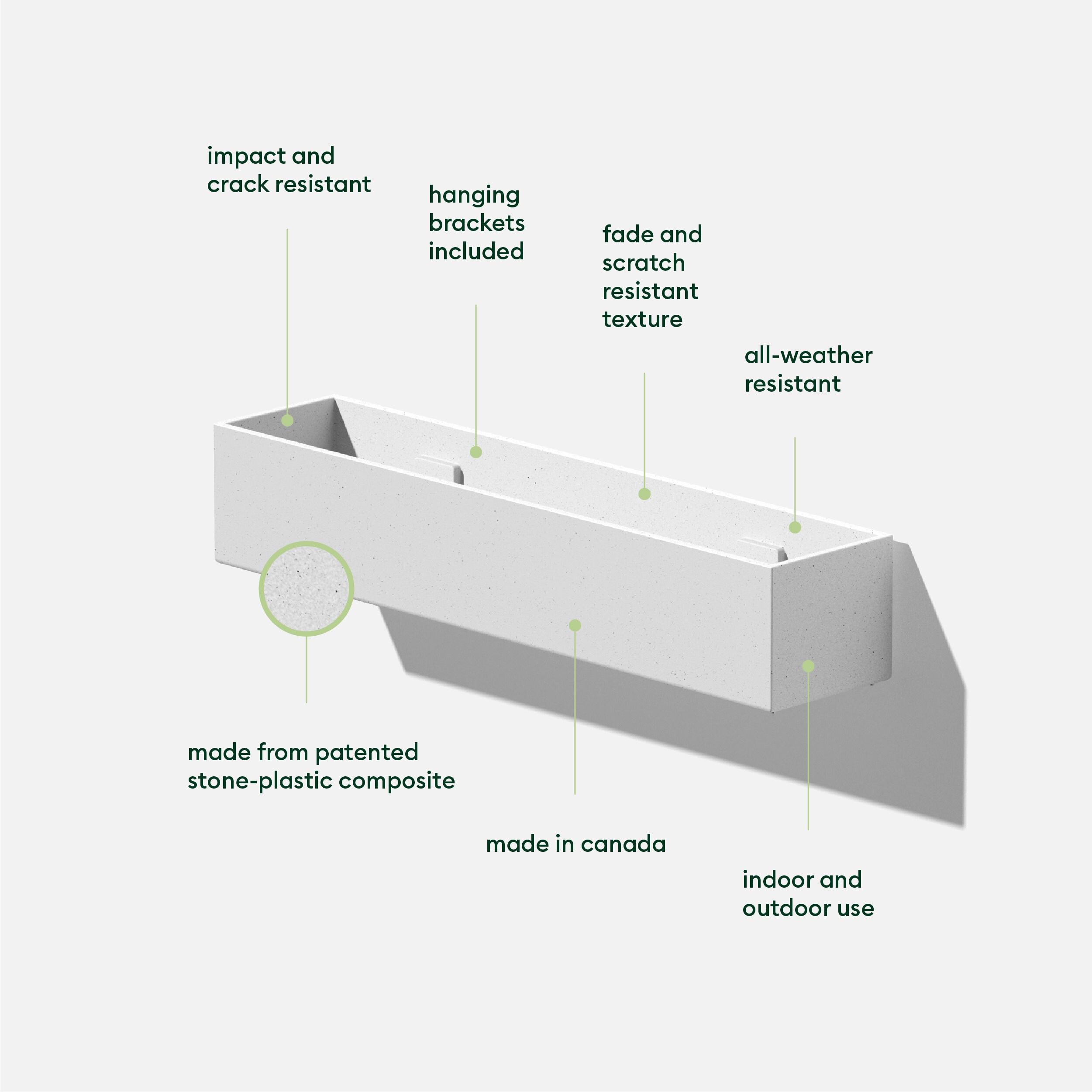 Veradek GEVSHHGW Planter-Window-Box - View #2
