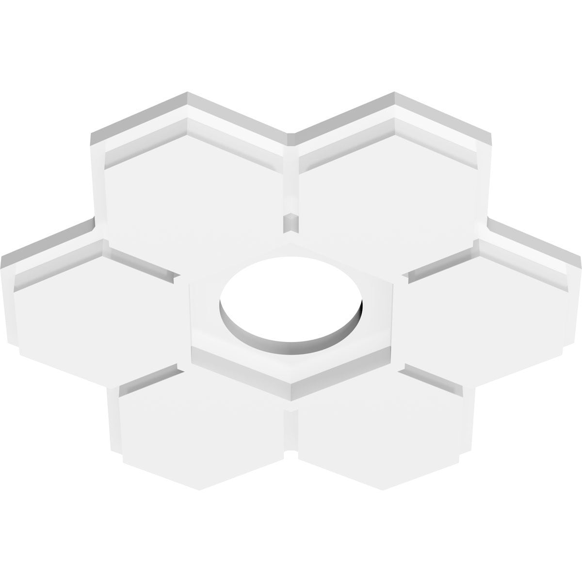 Ekena Millwork CMP12DY-03000 Ceiling-Medallions - View #2