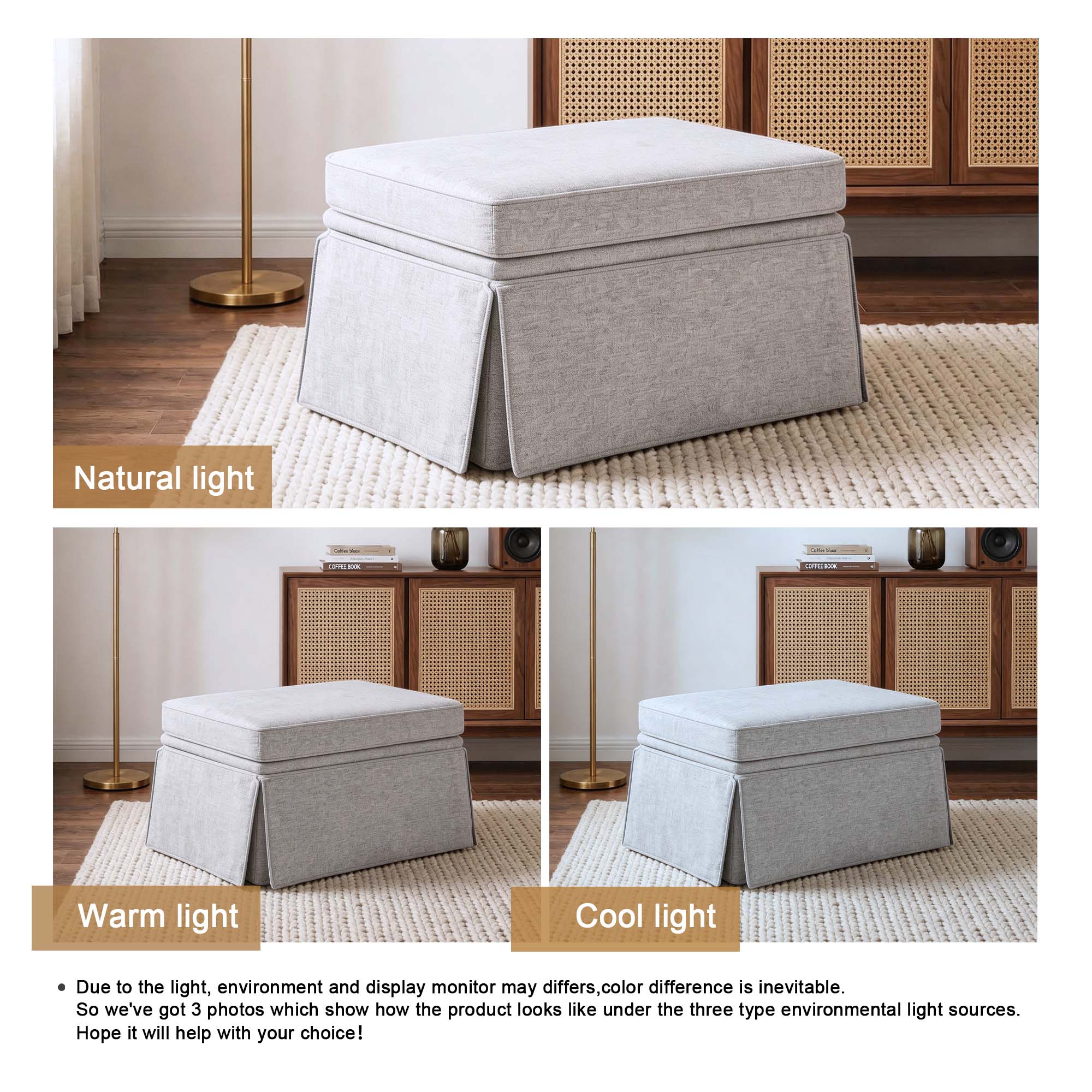 Dreamsidea LS-CH0073S-C-A G-OT Indoor-Ottomans - View #5