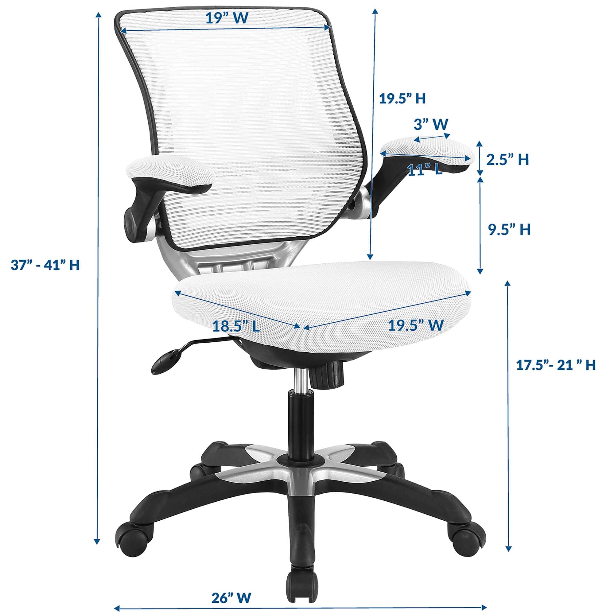 Modway EEI-594-WHI Office-Chairs - View #3