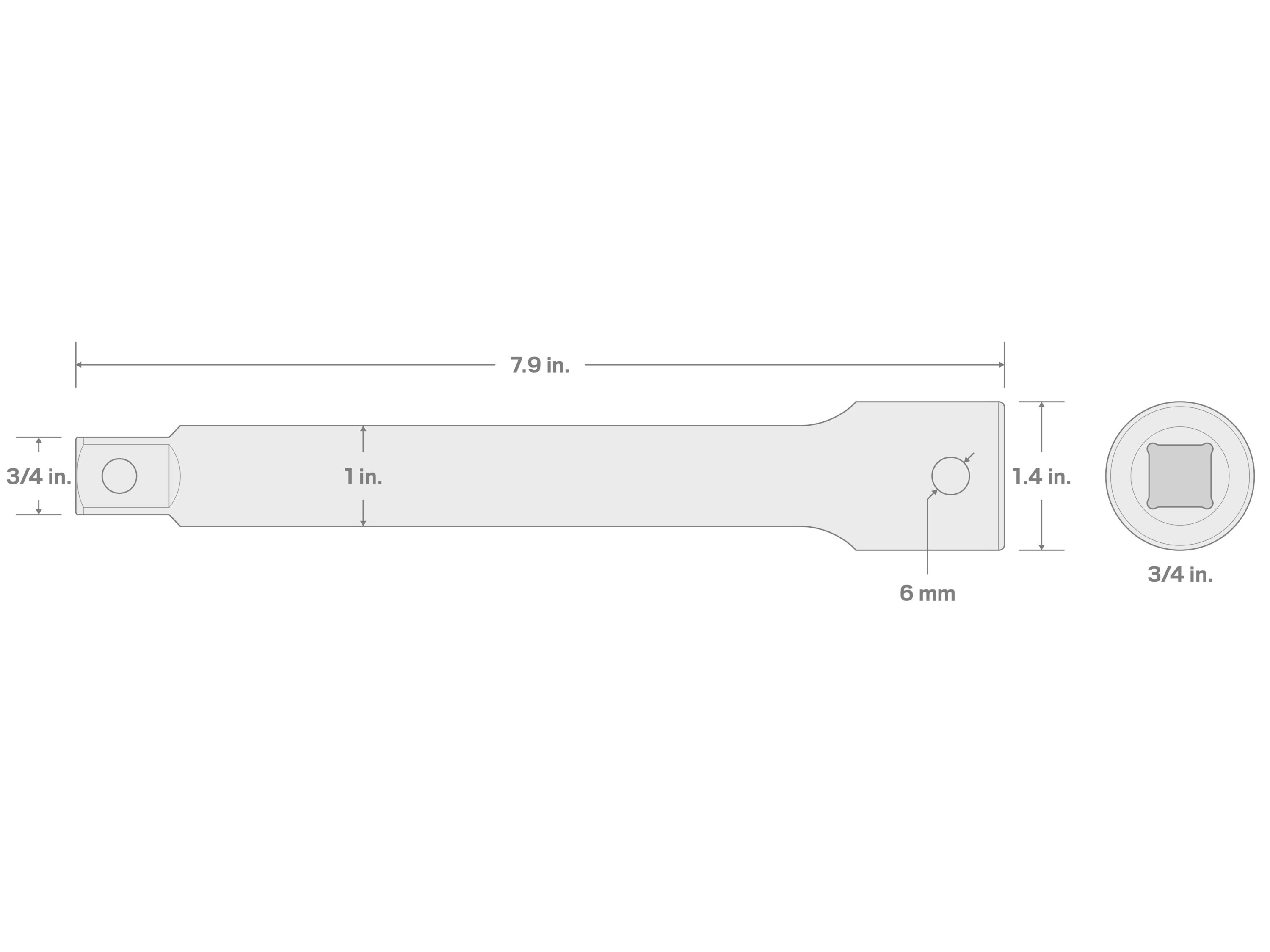 TEKTON SHA31108 Socket-Extensions - View #4