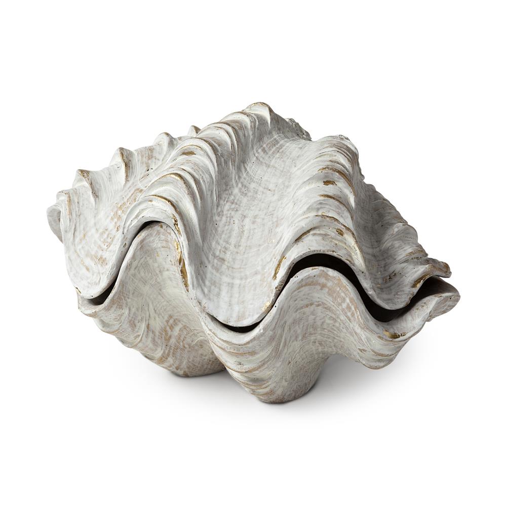 Mercana 68580 Off-white Resin Coastal Decorative Box