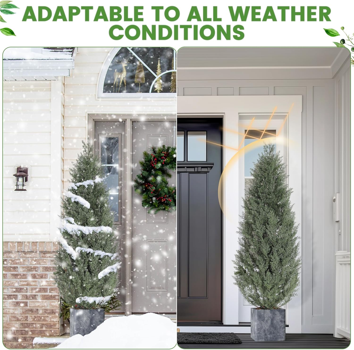 Qeetex DHZ-PHO-353LMTR3 Artificial-Plants-Trees - View #5