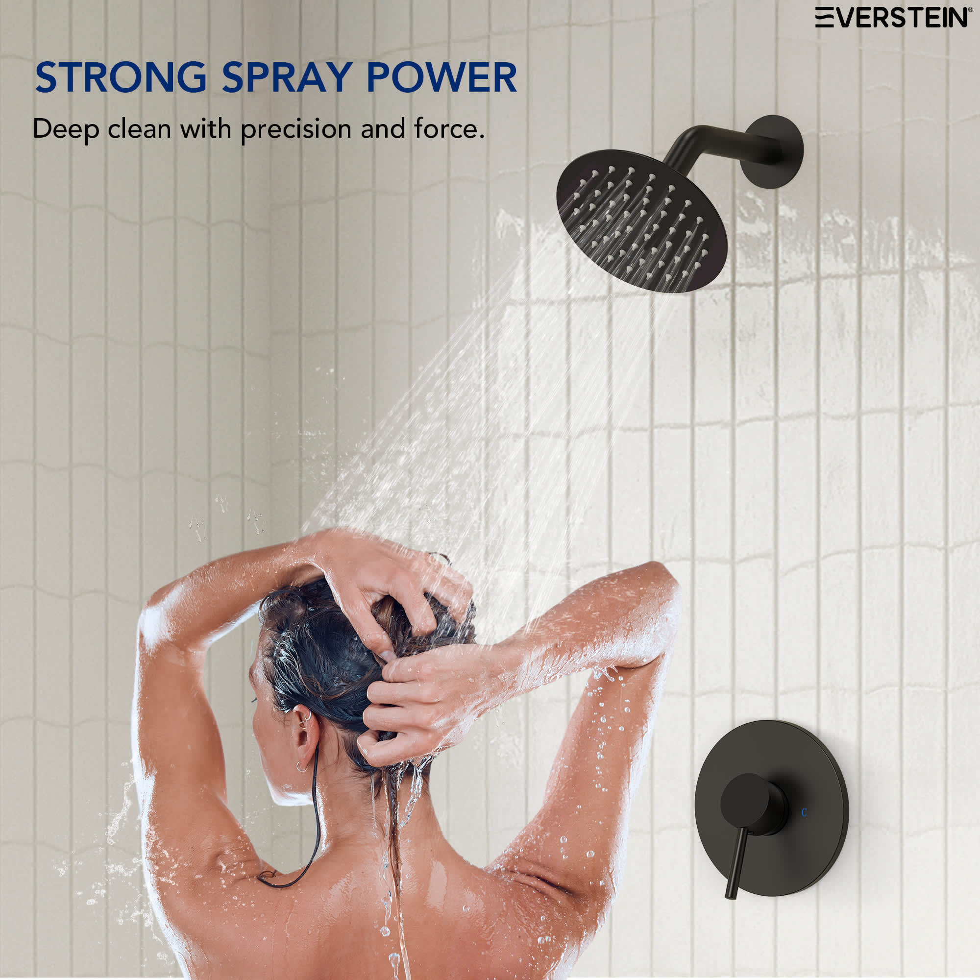 EVERSTEIN SFS-1186-BK Tub-Shower-Faucets - View #5