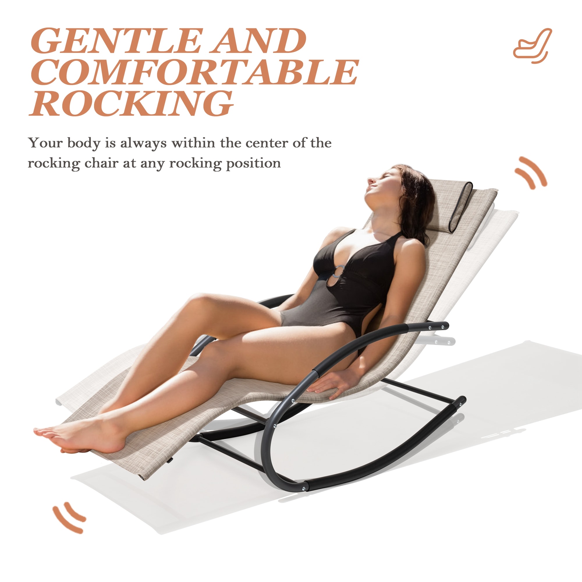 Crestlive Products CL-RC001BEI Patio-Chairs - View #4
