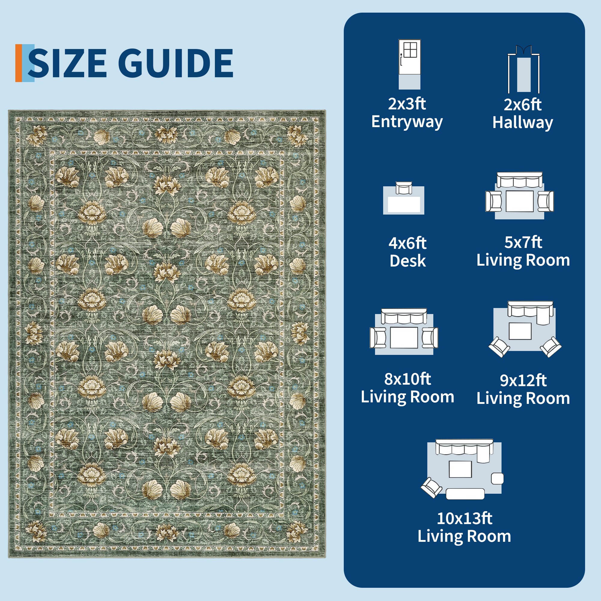 Garvee SUNNY-RUG-J2C7 rugs - View #10