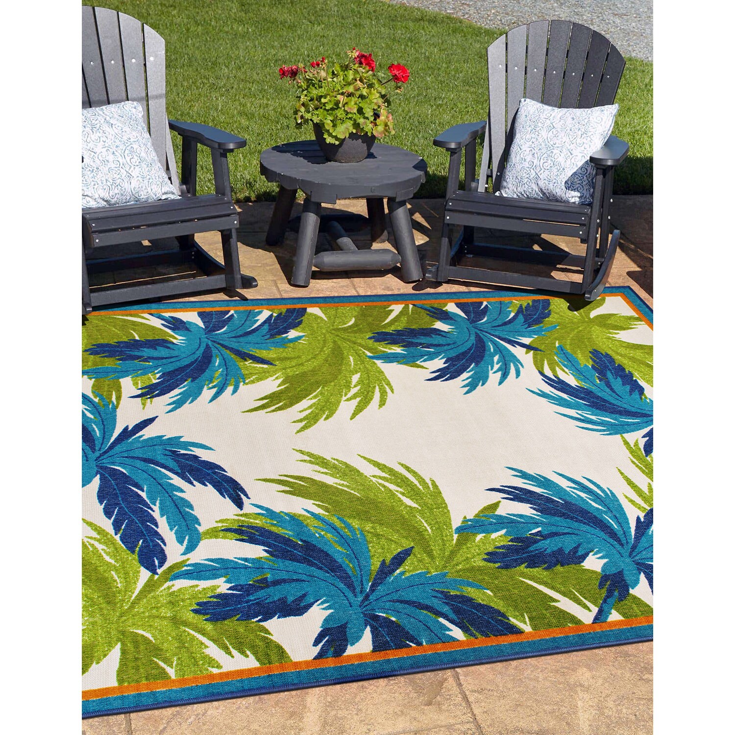 World Rug Gallery 9012GREEN8X10 rugs - View #2