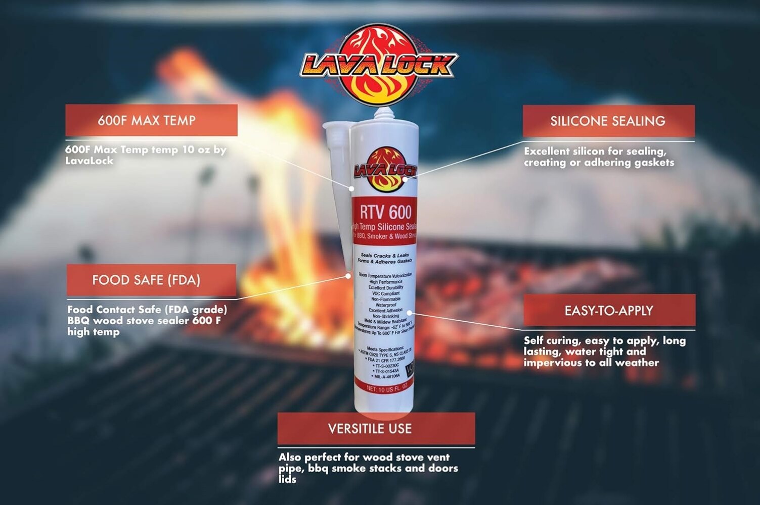 LAVALOCK LL-RTV600 caulking - View #2