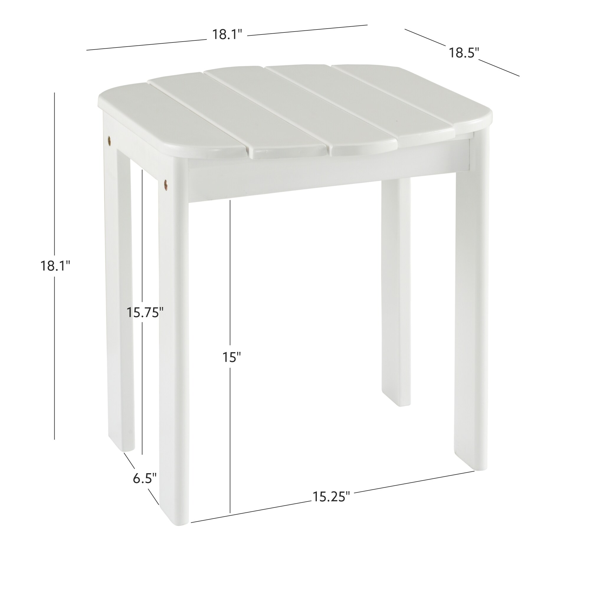 Linon 20155WHT-01-KD-U End-Tables - View #9
