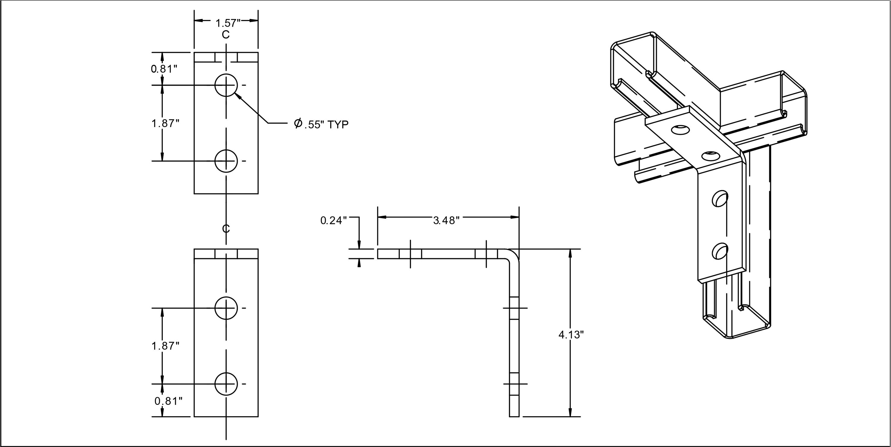 Adamax BR904 Strut-Accessories - View #2
