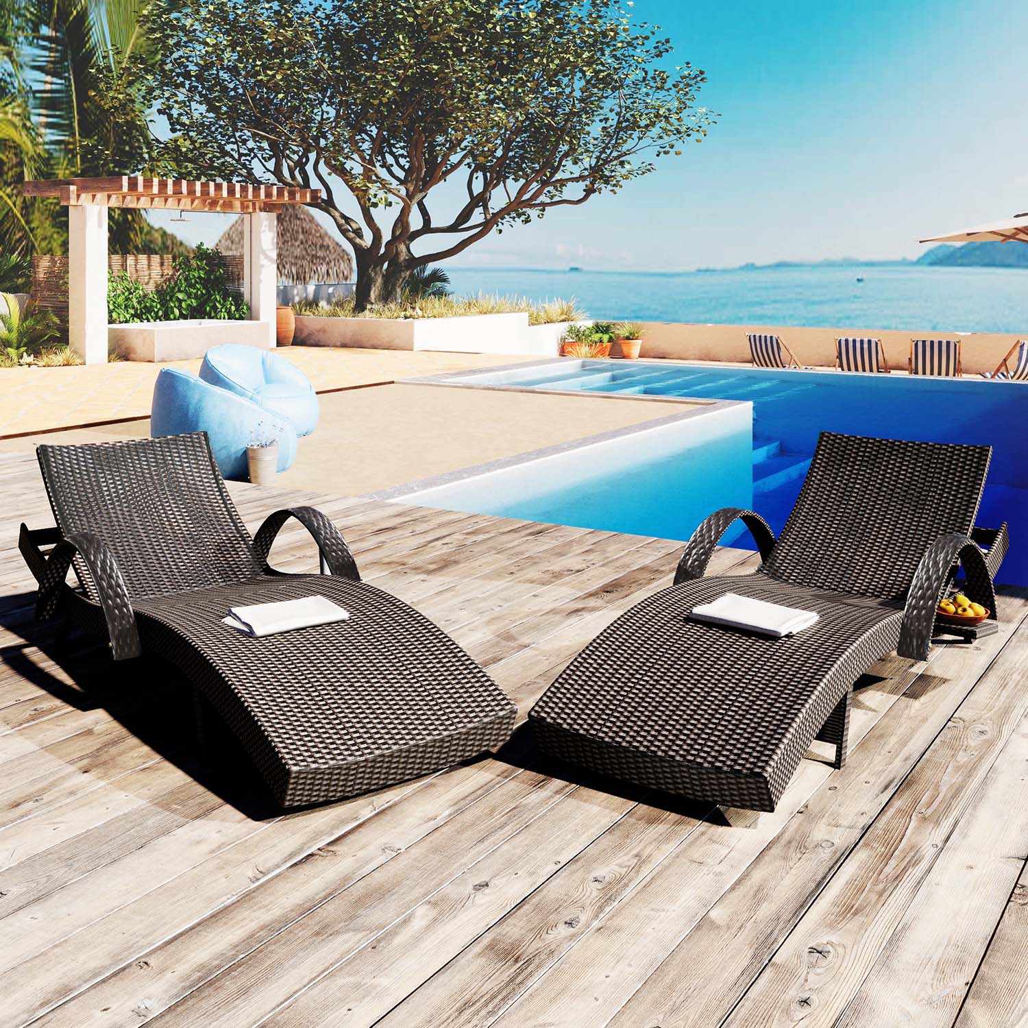 Bybafun YA9900020 Patio-Chairs - View #3