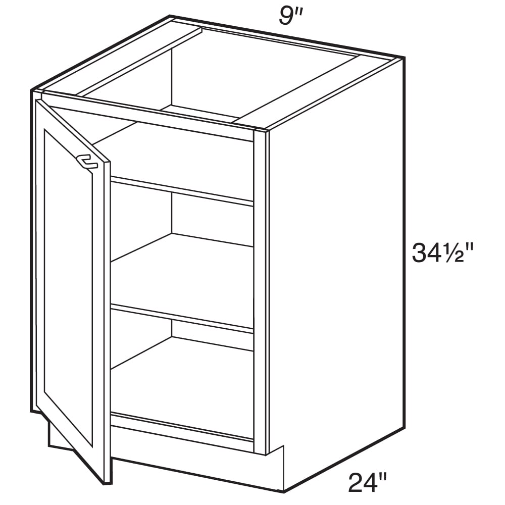 Luxxe Cabinetry B09FHL-XVG Cabinets-Kitchen - View #2
