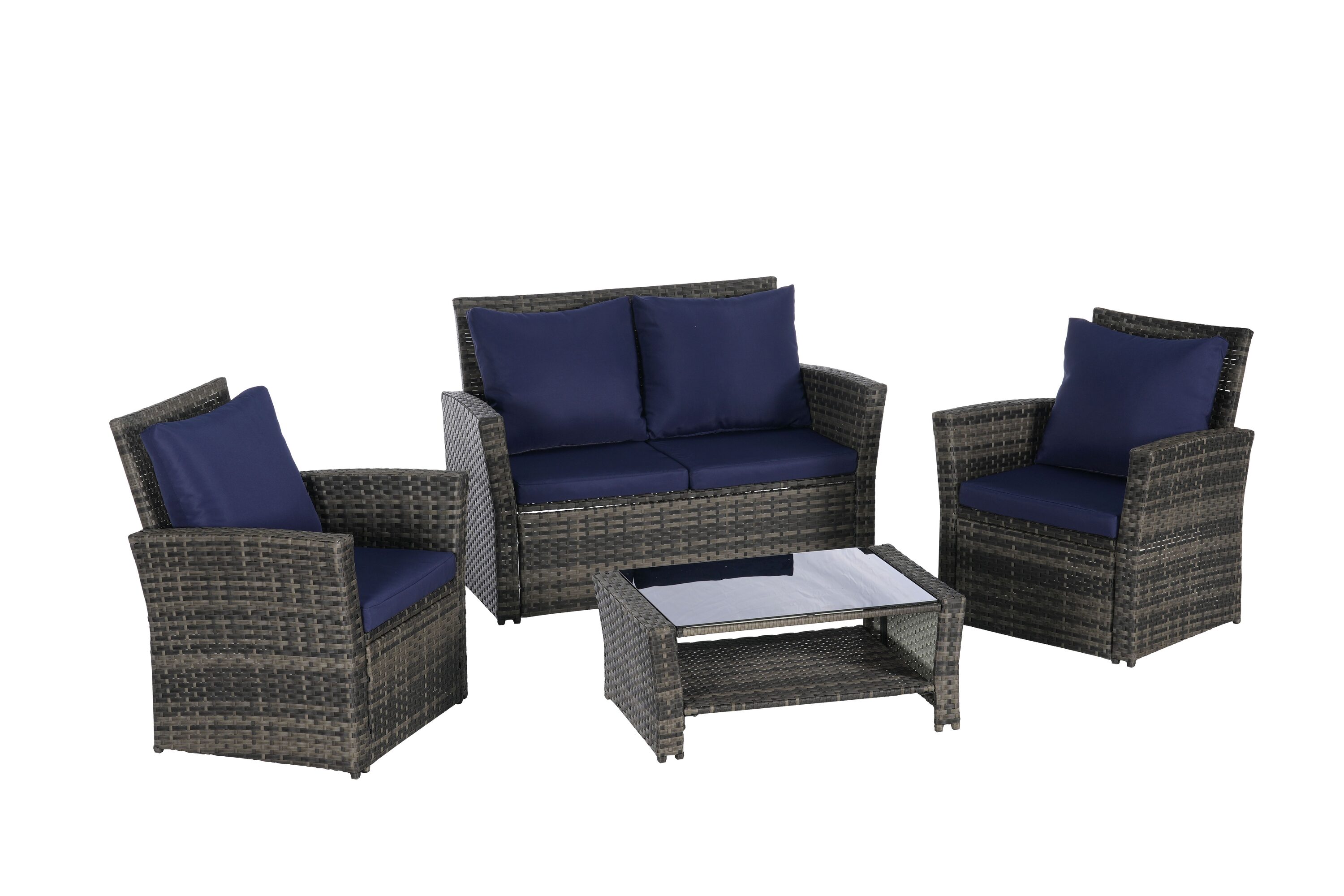 Forclover MONLDS11NB Patio-Conversation-Sets - View #6