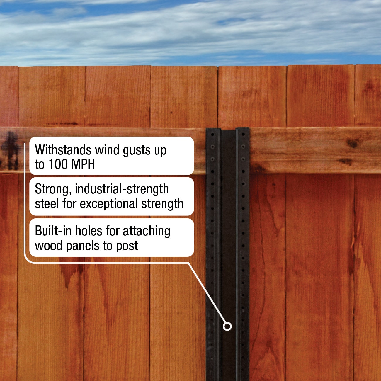 Galvanized steel fence posts hotsell