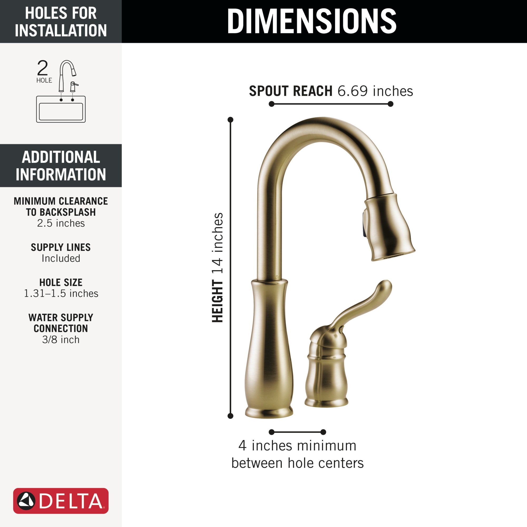 Delta 9978-CZ-DST Kitchen-Faucets - View #3