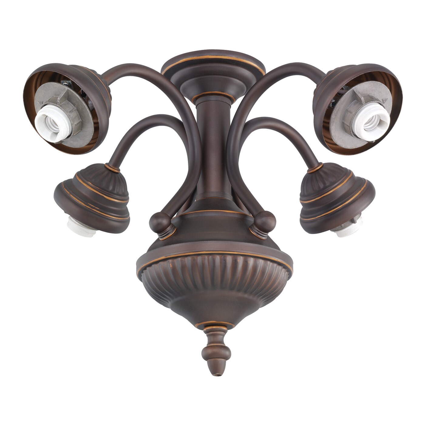 Monte Carlo Fan Company MC73RB-L 4-Light Incandescent Ceiling Fan