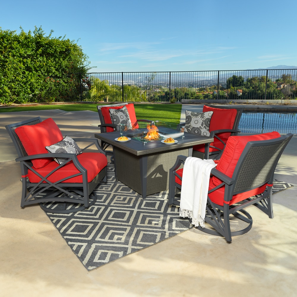 Kinger Home FP-SET-004GRA Patio-Conversation-Sets - View #8