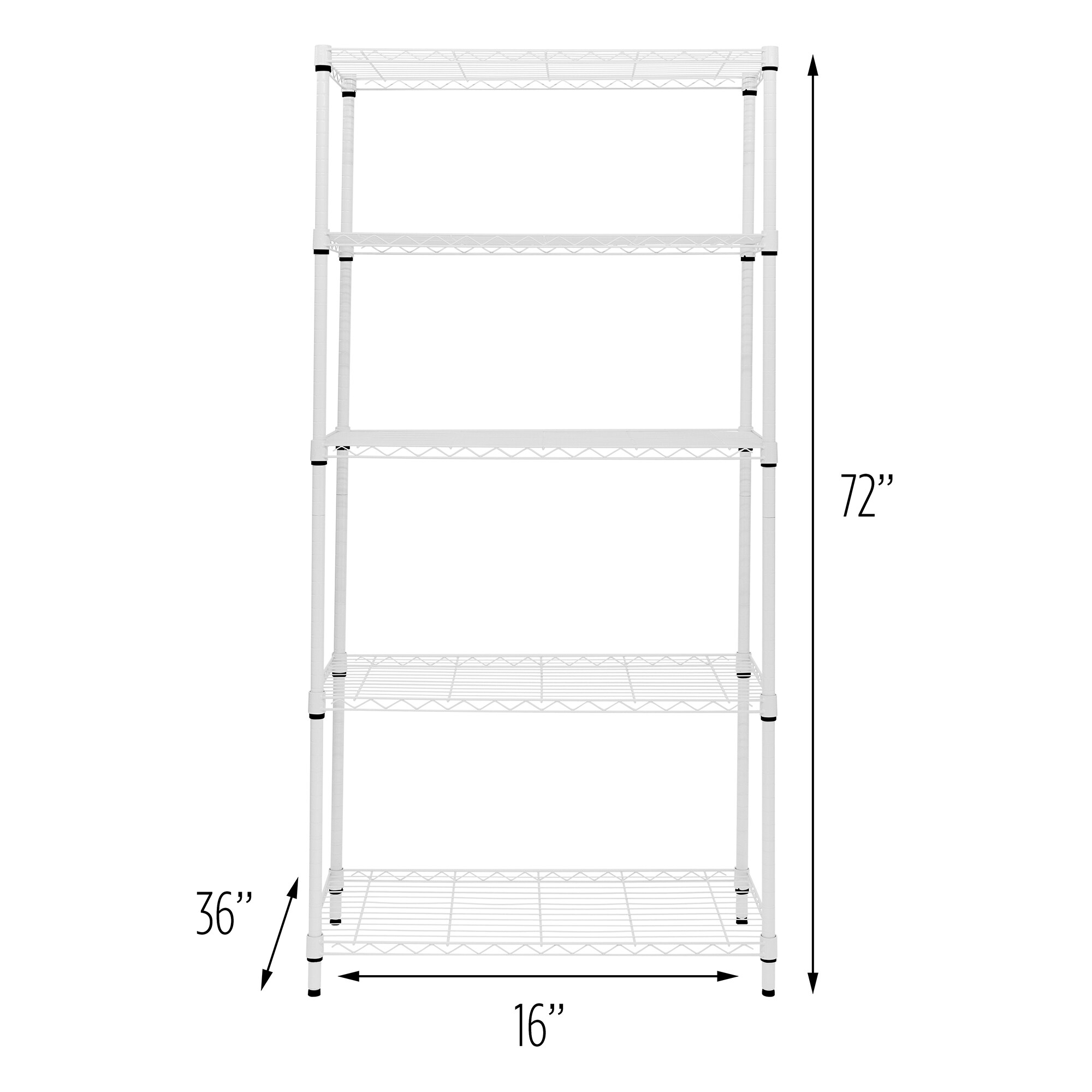 Honey-Can-Do SHF-09623 Free-Standing-Shelving - View #7