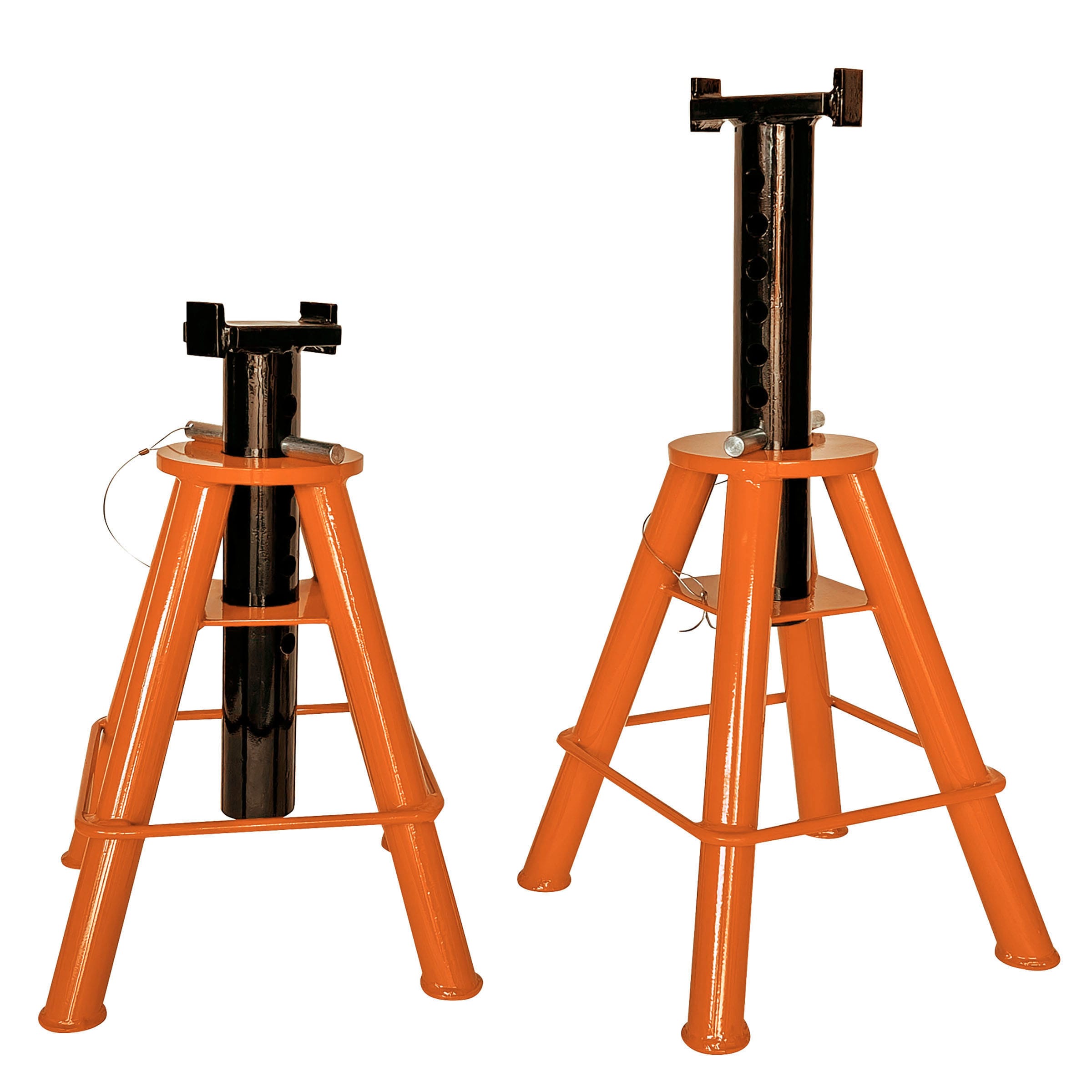 Black Bull JS10MSET 10 Ton Medium Height Jack Stand Set (2-pack)