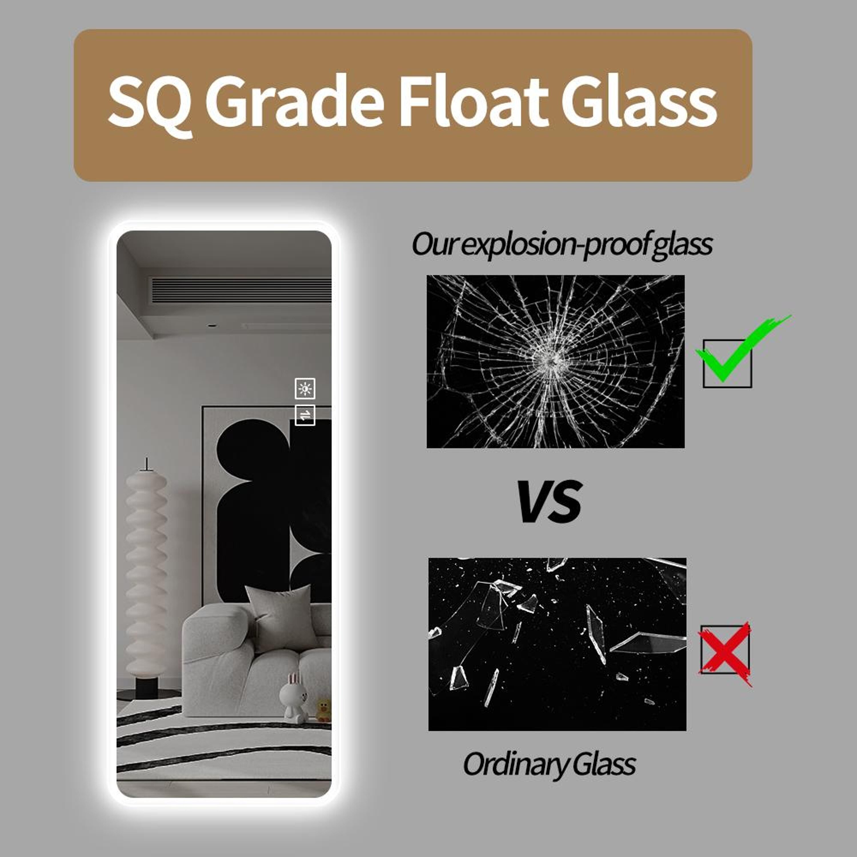 Bayfeve BF-178826-MIR Framed-Bath-Mirrors - View #13