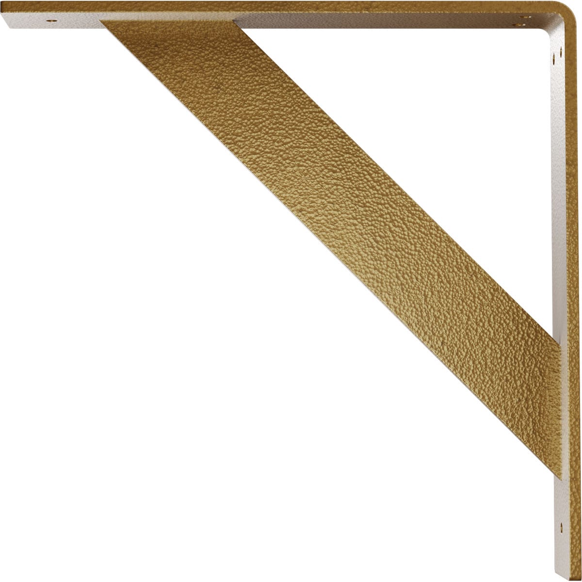 Ekena Millwork BKTM02X12X12TRHGO Mending-Plates-Brackets-Braces - View #4