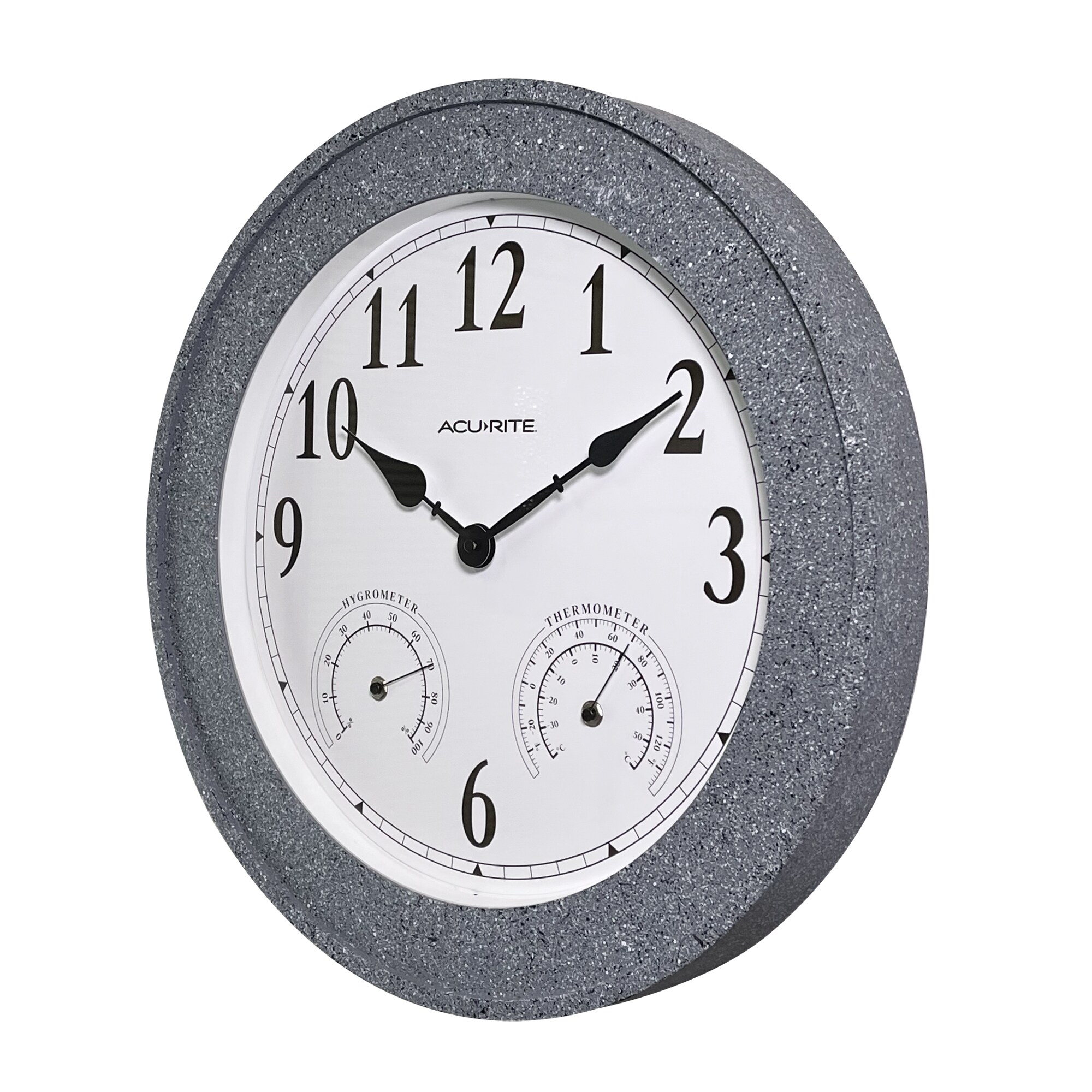 AcuRite 75088L Thermometer-Clock - View #2