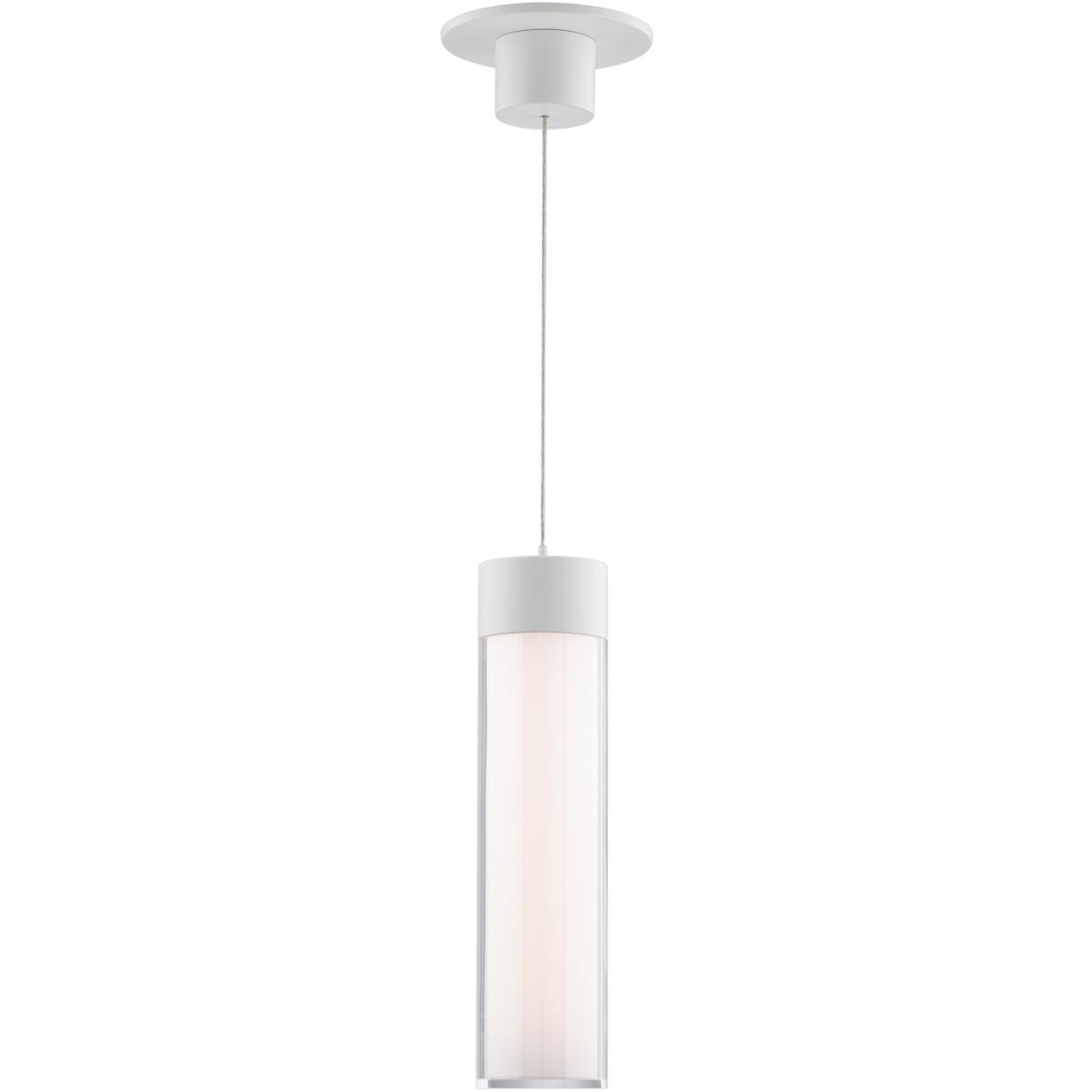 WAC Lighting 2684953 PD-240212-CS-WT Twist-N-Lite Mini Pendant White