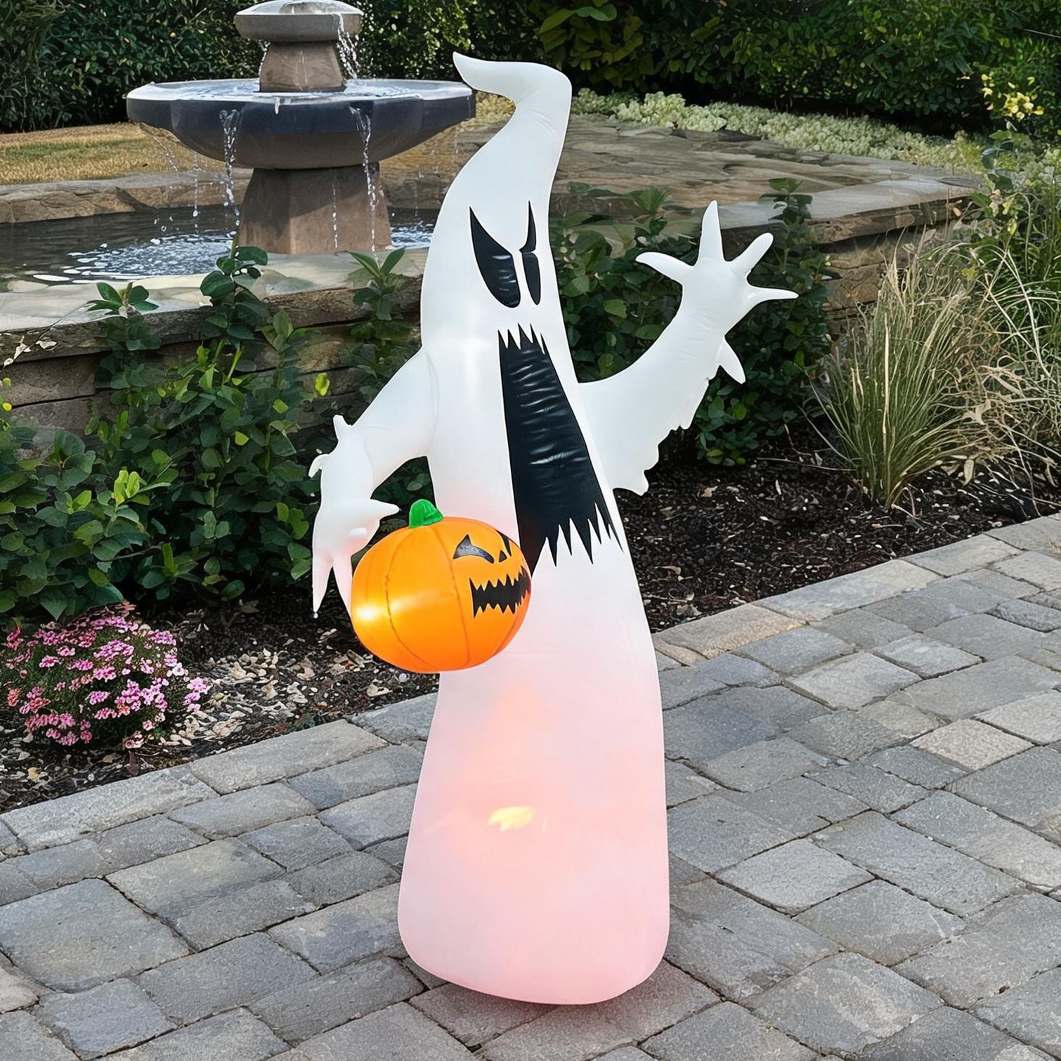 chillscreamni Polyester Halloween for Outdoor Space 104.8 x 64.8 x 179.7 in with LED Lighting