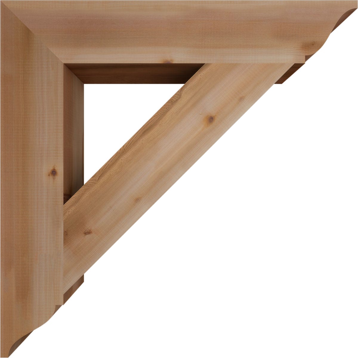 Ekena Millwork BKT06X34X34TRA01SWR Exterior-Brackets-Braces - View #3