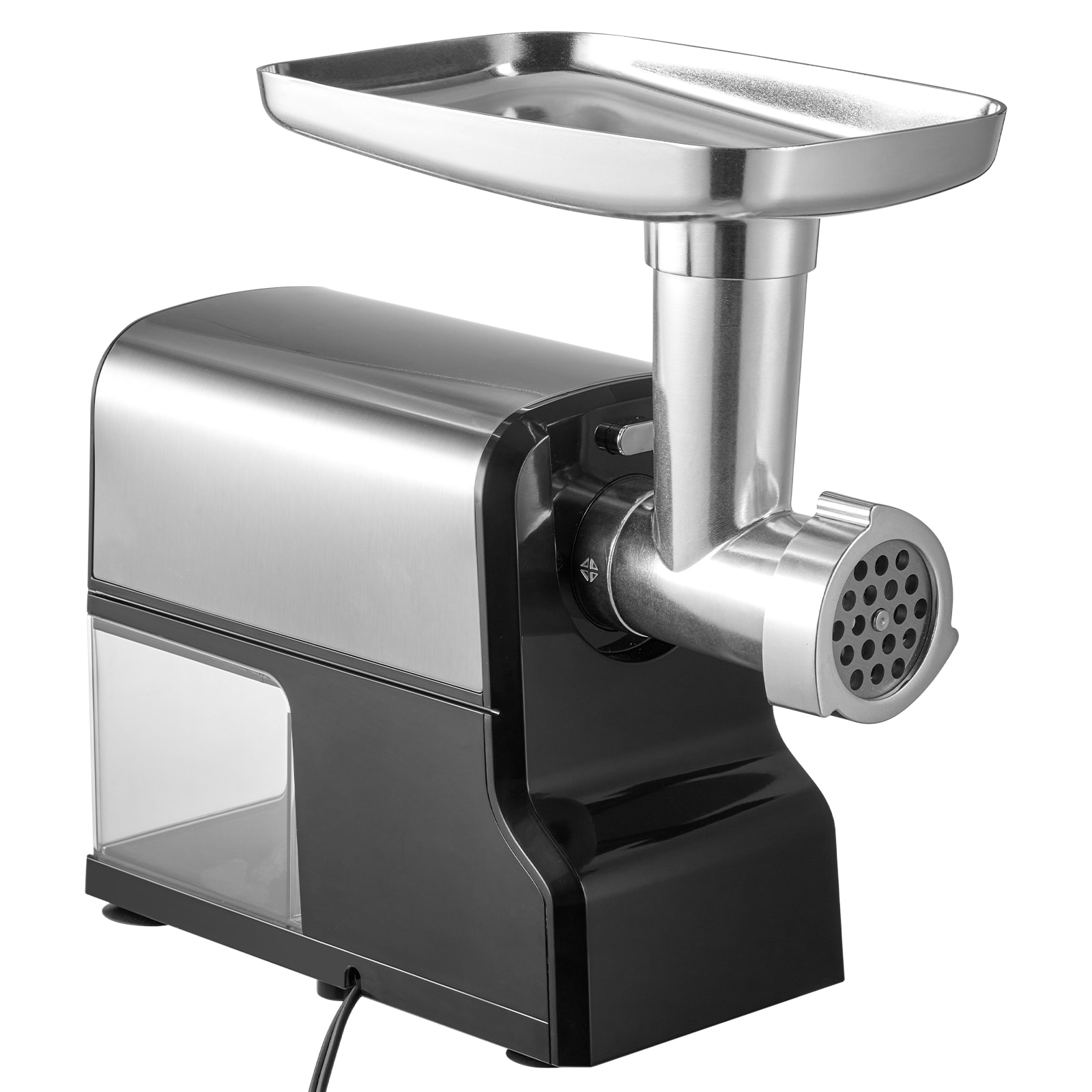 GIVIMO - 4.2-lb Per Minute 500-W Electric Meat Grinder with 4 Cutting Plates SUS420 Stainless Ste...
