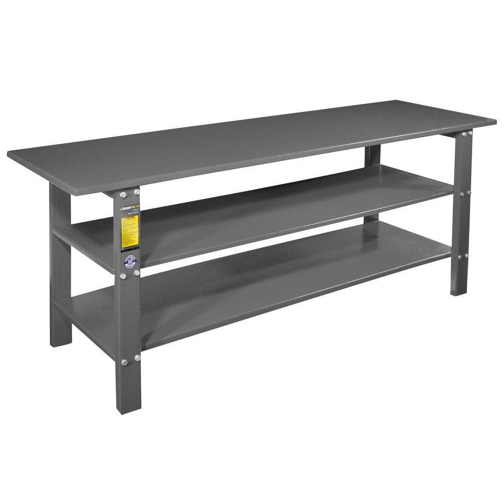 Ranger 5145335 79-Inches L x 34.5-Inches H Gray Steel Work Bench