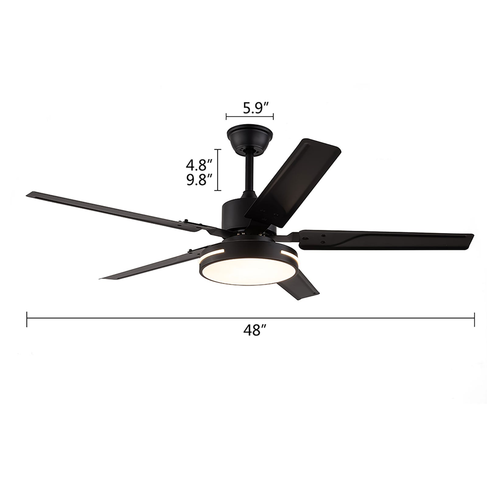 Oukaning HG-HCXLST-4365-US Ceiling-Fans - View #5