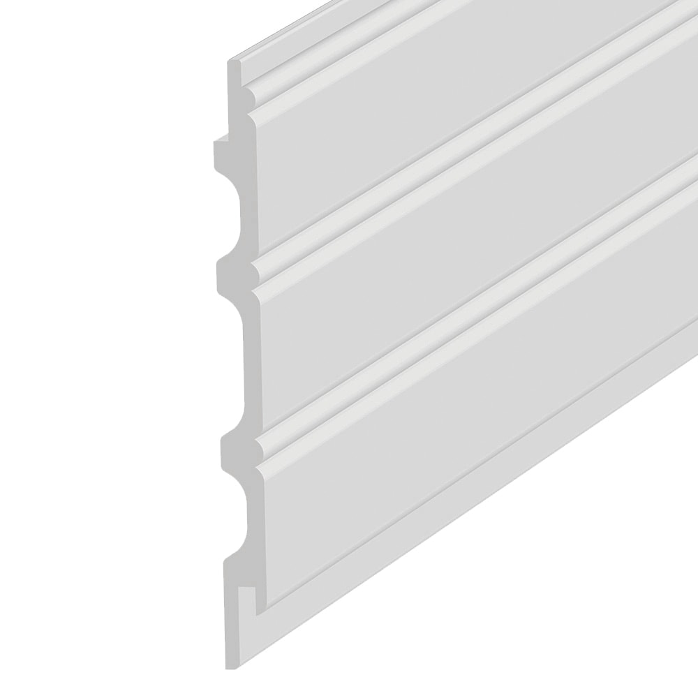 Royal 703846 0.375-in x 6-in x 192-in Raw horizontal Panel siding (
