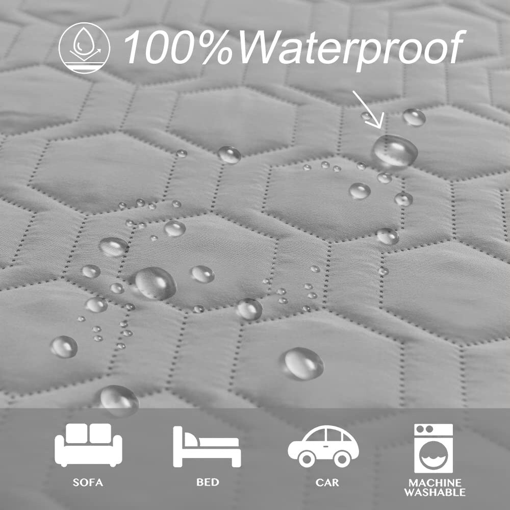 Phewnyzo Waterproof Non Slip Dog Bed Cover Pet Blanket Sofa Mat for ...