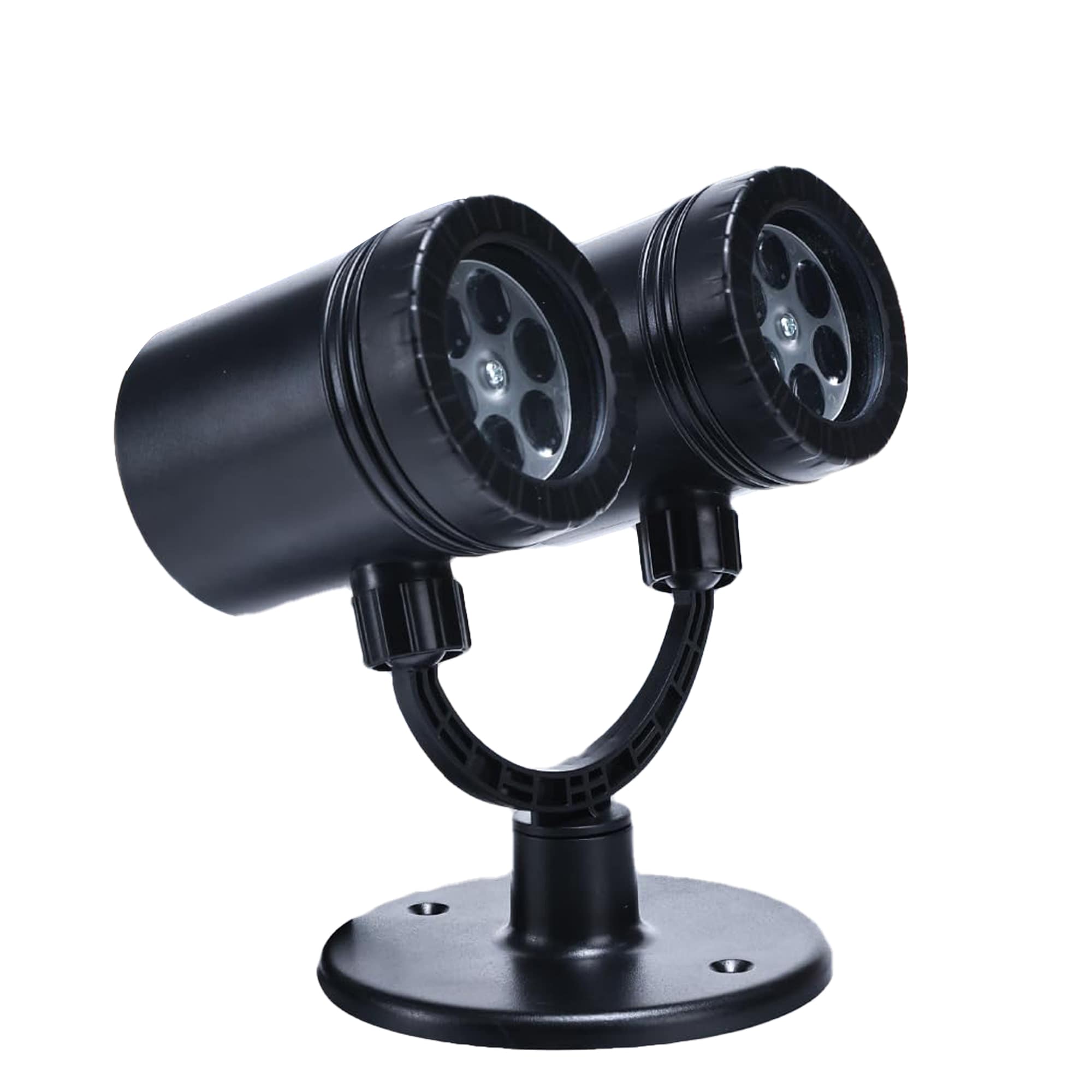 Etokfoks  snowflake projector light with dynamic double head patterns timer IP44 waterproof design 360 degree rotation and low voltage