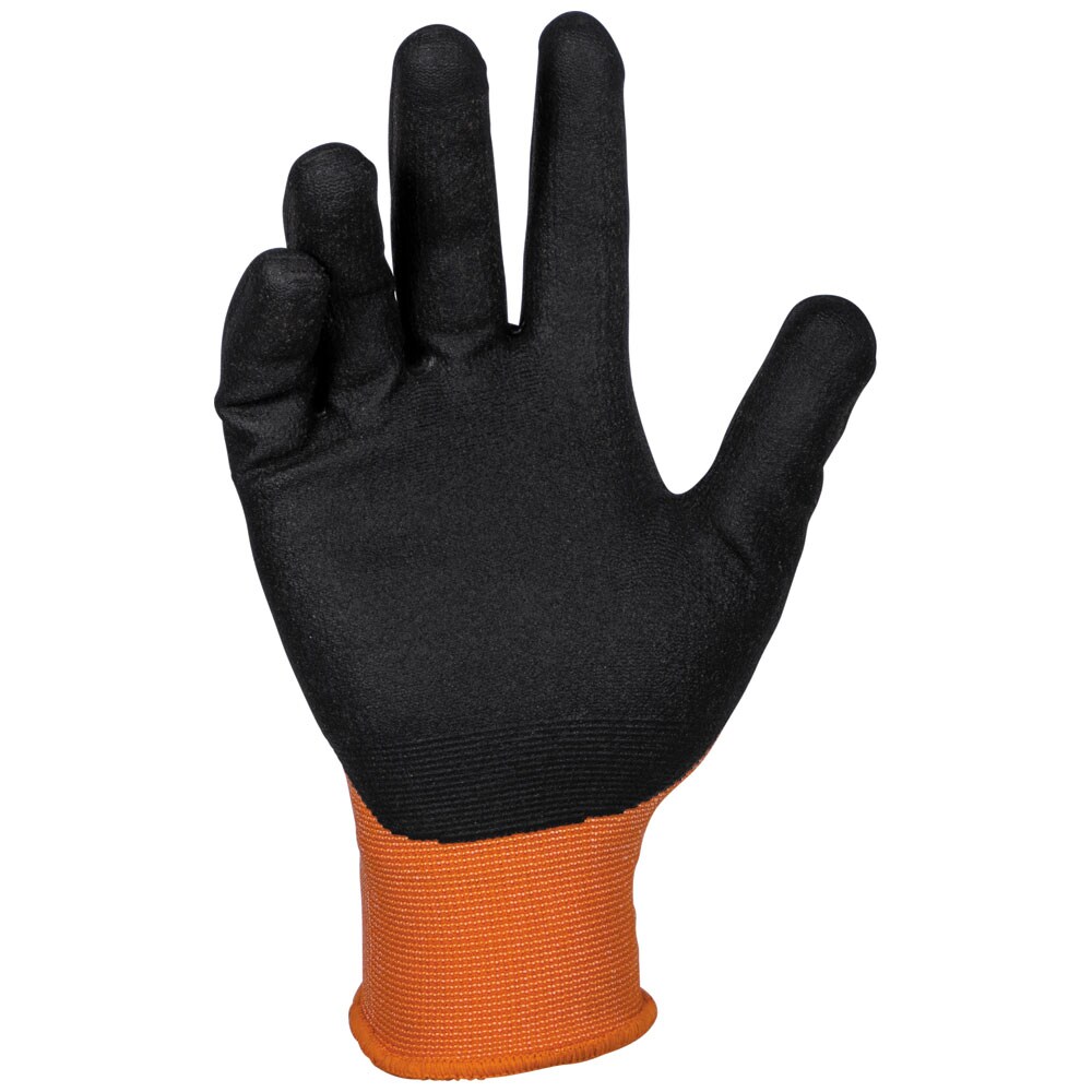 Klein Tools Knit Dipped Gloves, Cut Level A1, Touchscreen, Large, 2-Pair