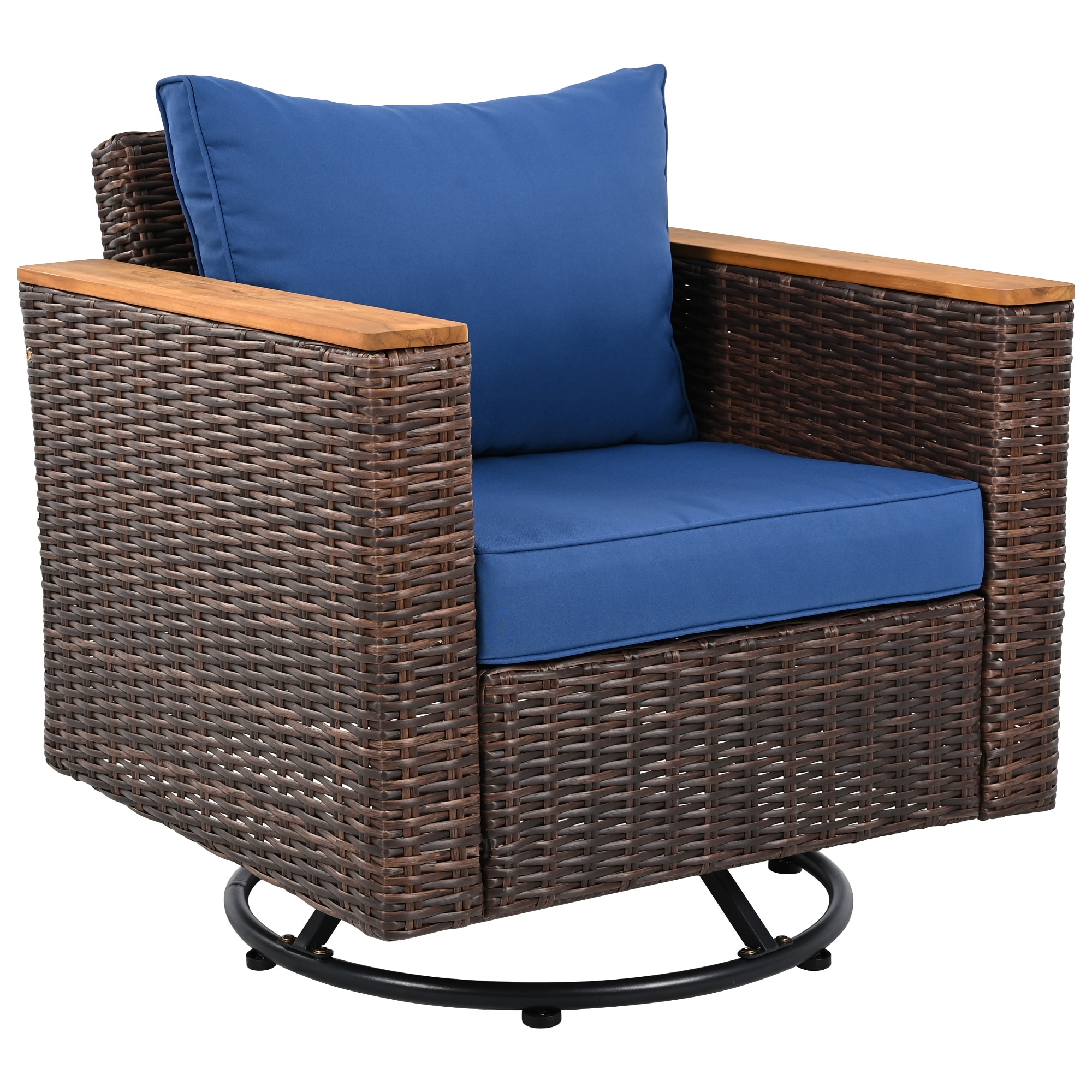SINOFURN SYB260079BL Patio-Sofas-Daybeds - View #3