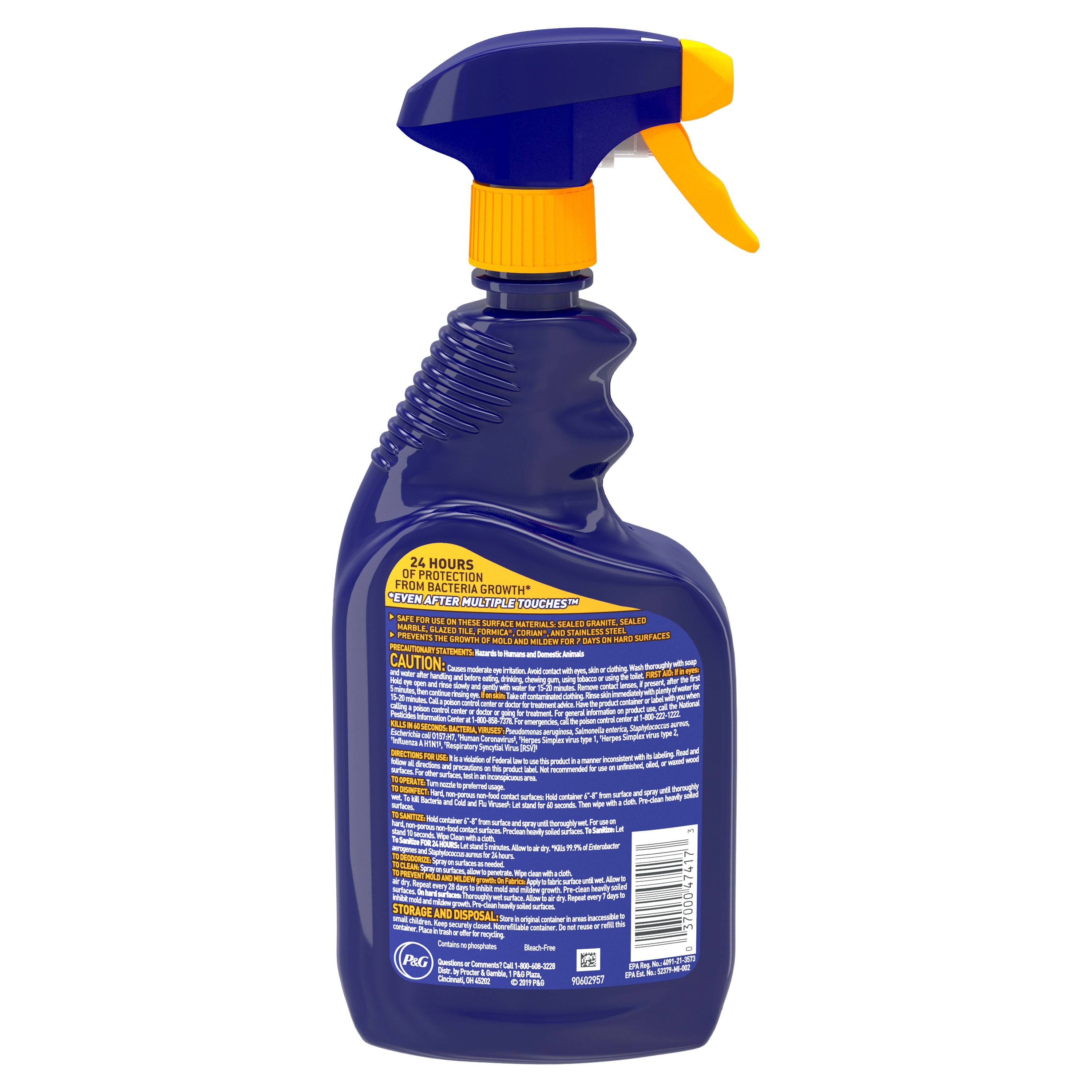 Wall Cleaner Spray: Multipurpose Solution - For Wood, Stone, & Painted,  Matte, Gloss, Walls - Lemon Scent - Use with Mop, Brush, Sponge, Rag to  Clean