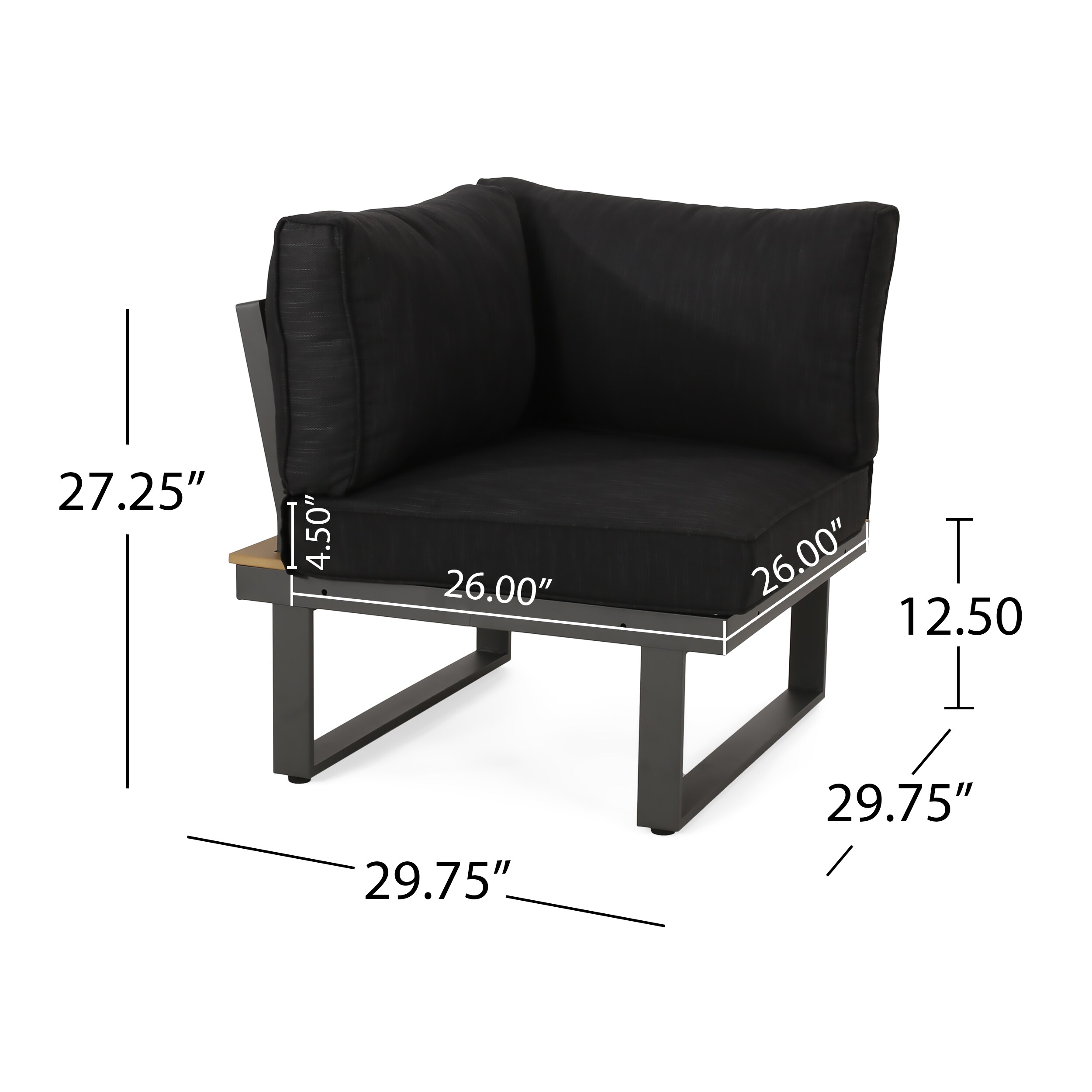 Christopher Knight Home 313304 Patio-Sofas-Daybeds - View #4